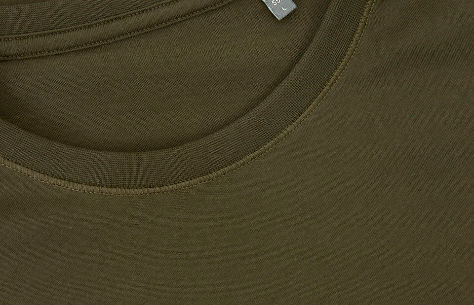 ID 0552 T-shirt | økologisk produktbillede til broderi