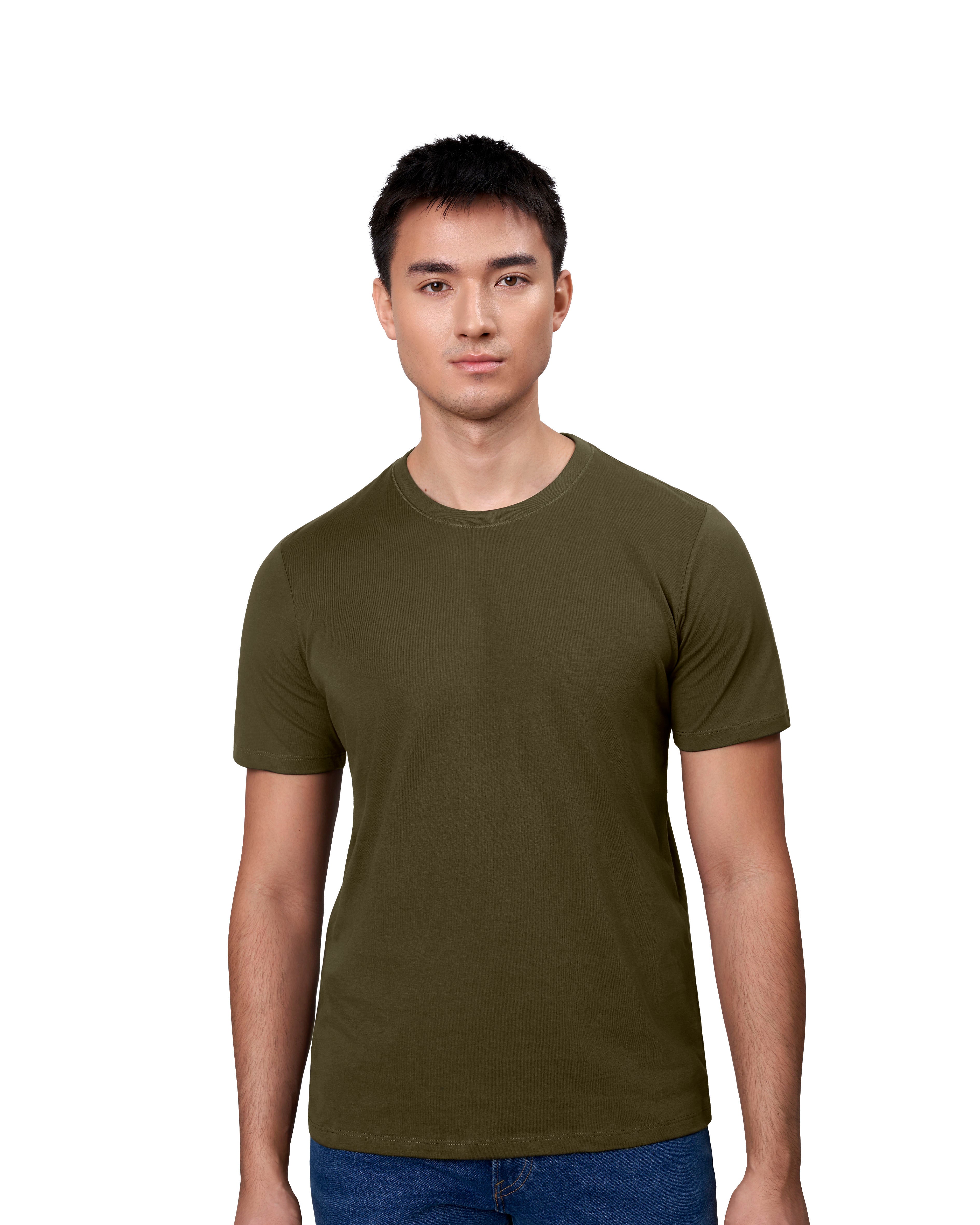 ID 0552 T-shirt | økologisk produktfoto med firmalogo