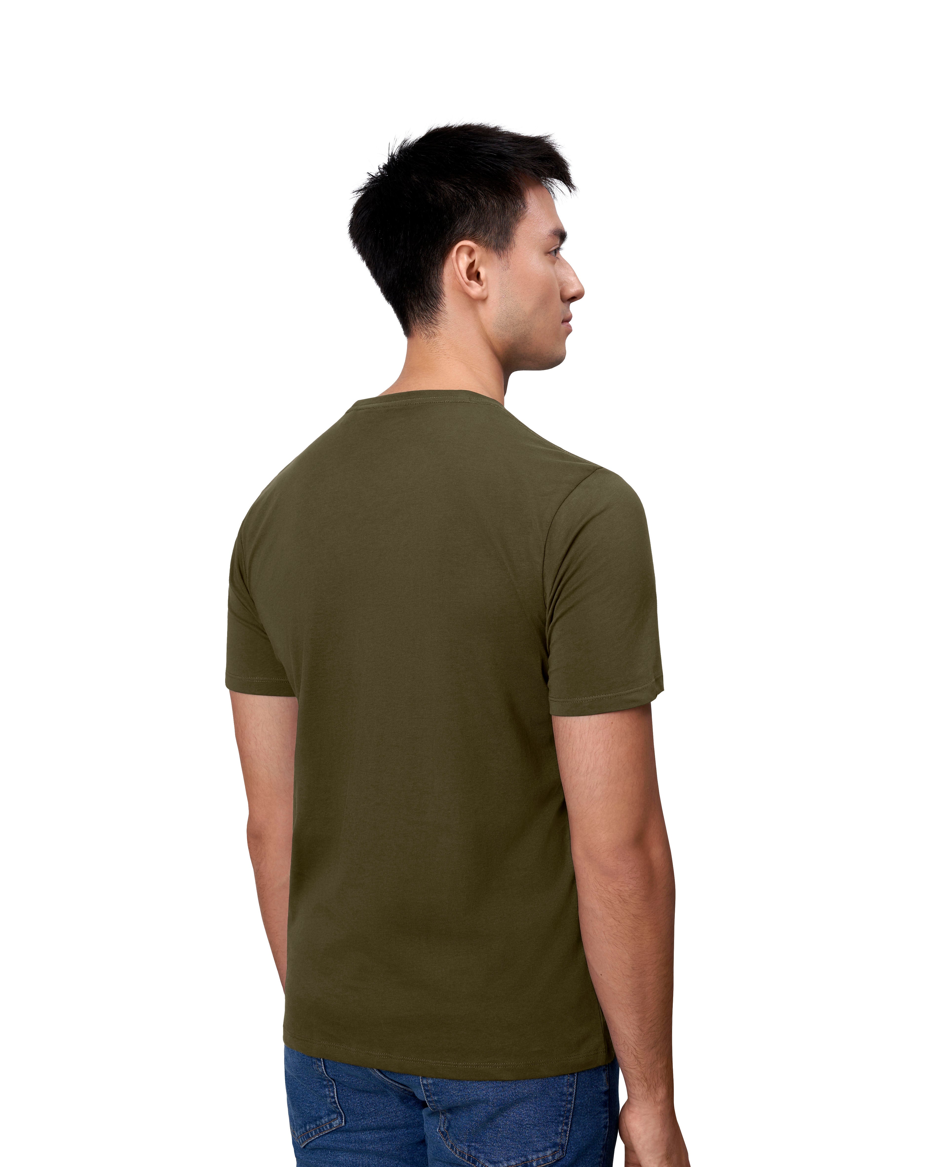 ID 0552 T-shirt | økologisk detalje med logo