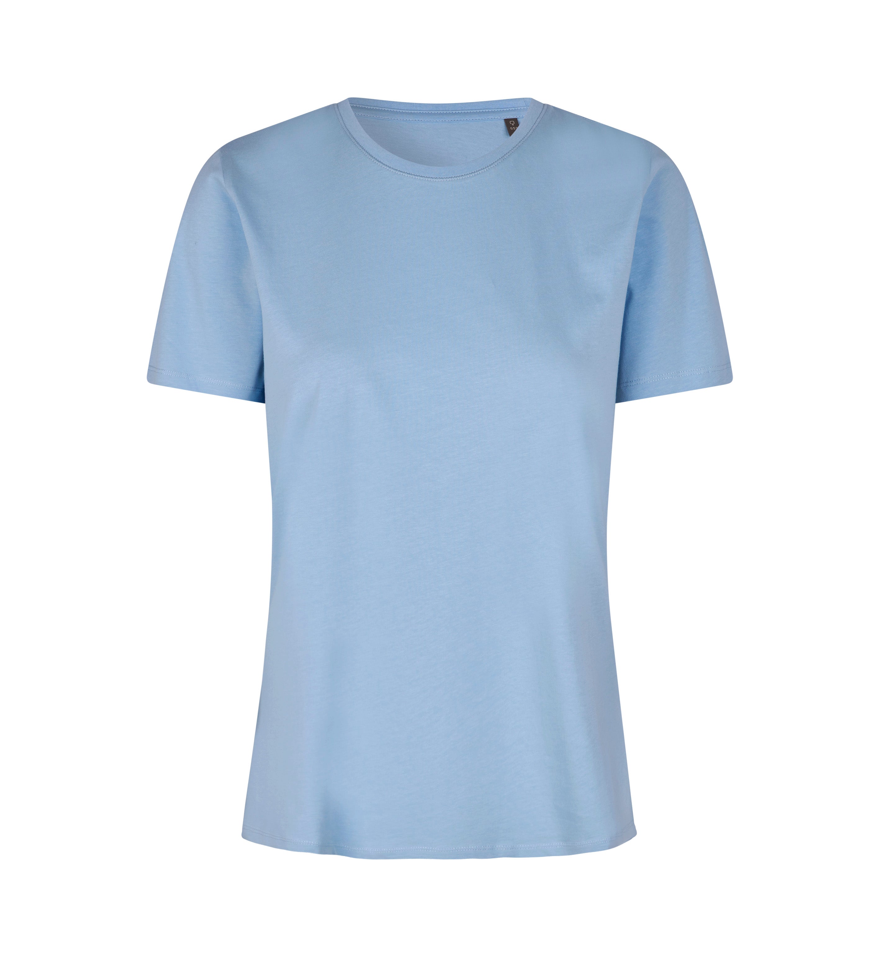 ID 0553 T-shirt | økologisk | dame materiale til broderi