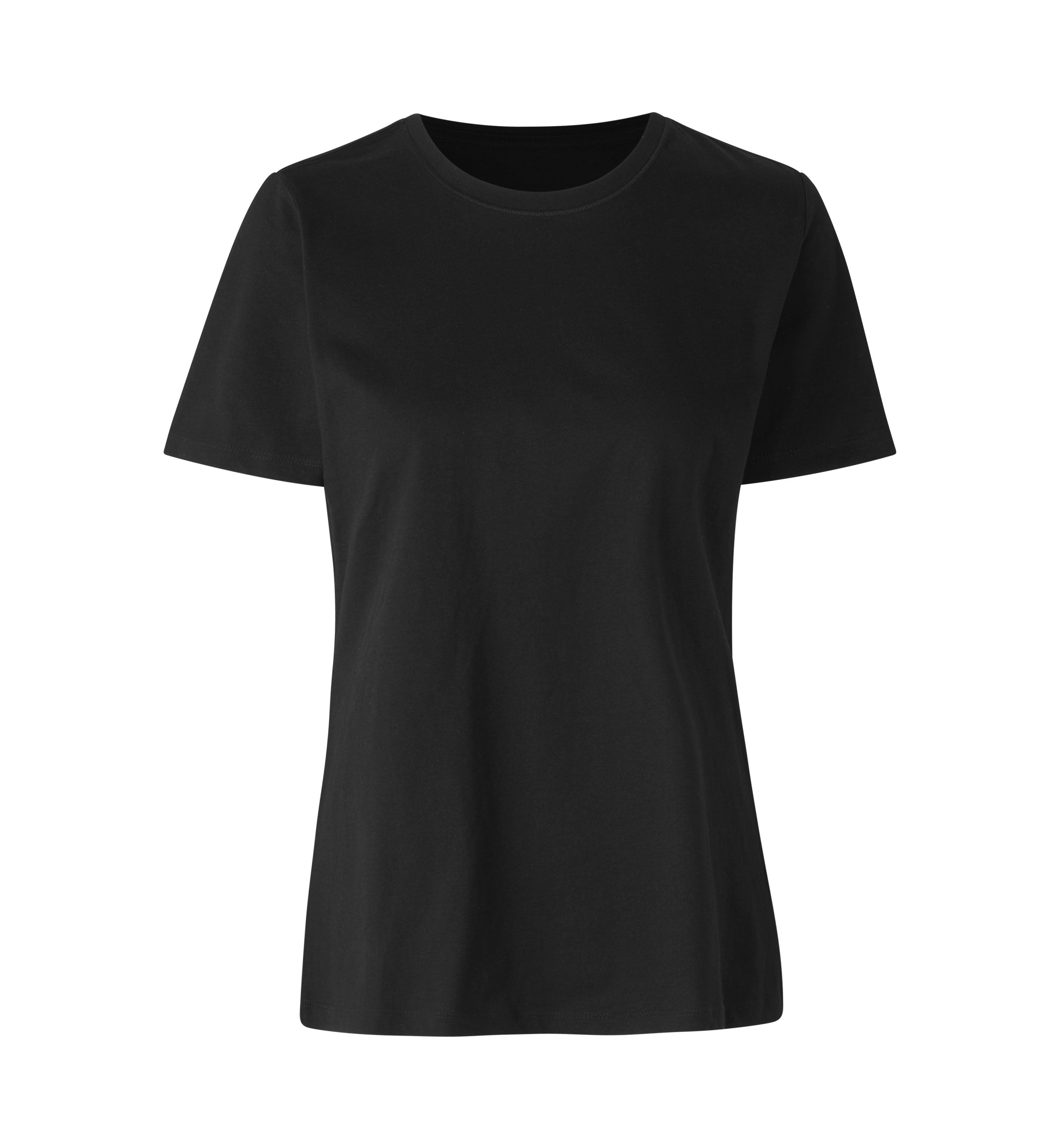 ID 0553 T-shirt | økologisk | dame produktbillede til broderi