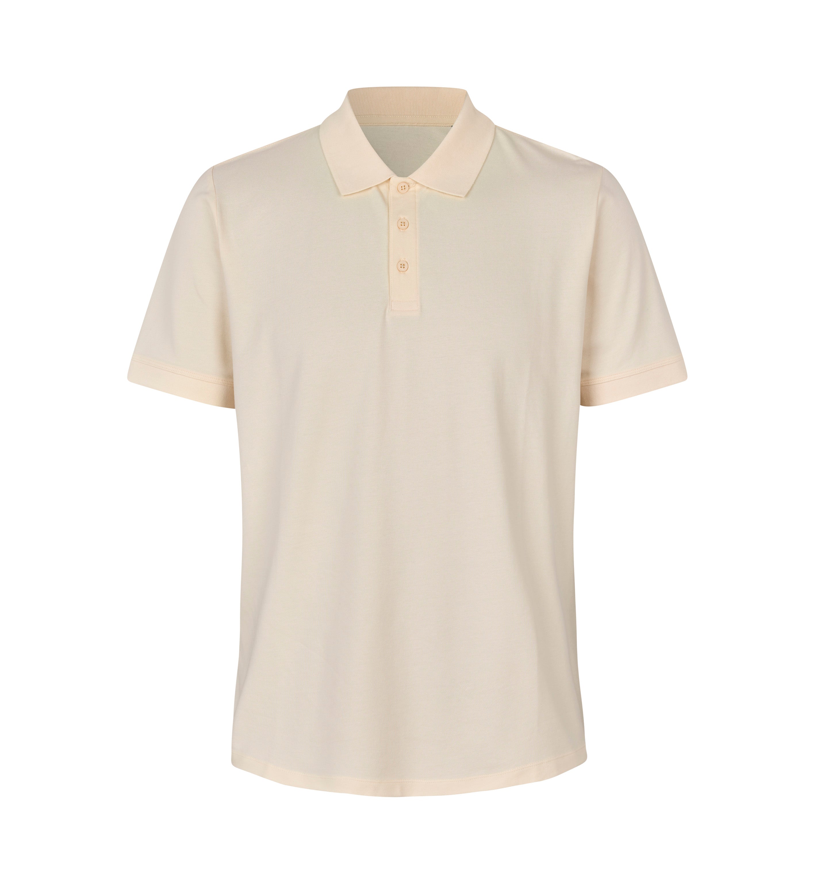 ID 0586 Poloshirt | økologisk produktbillede med tryk