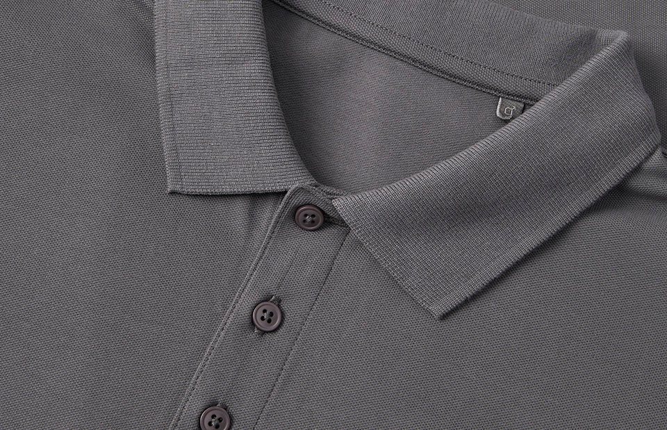 ID 0586 Poloshirt | økologisk produktfoto med logo