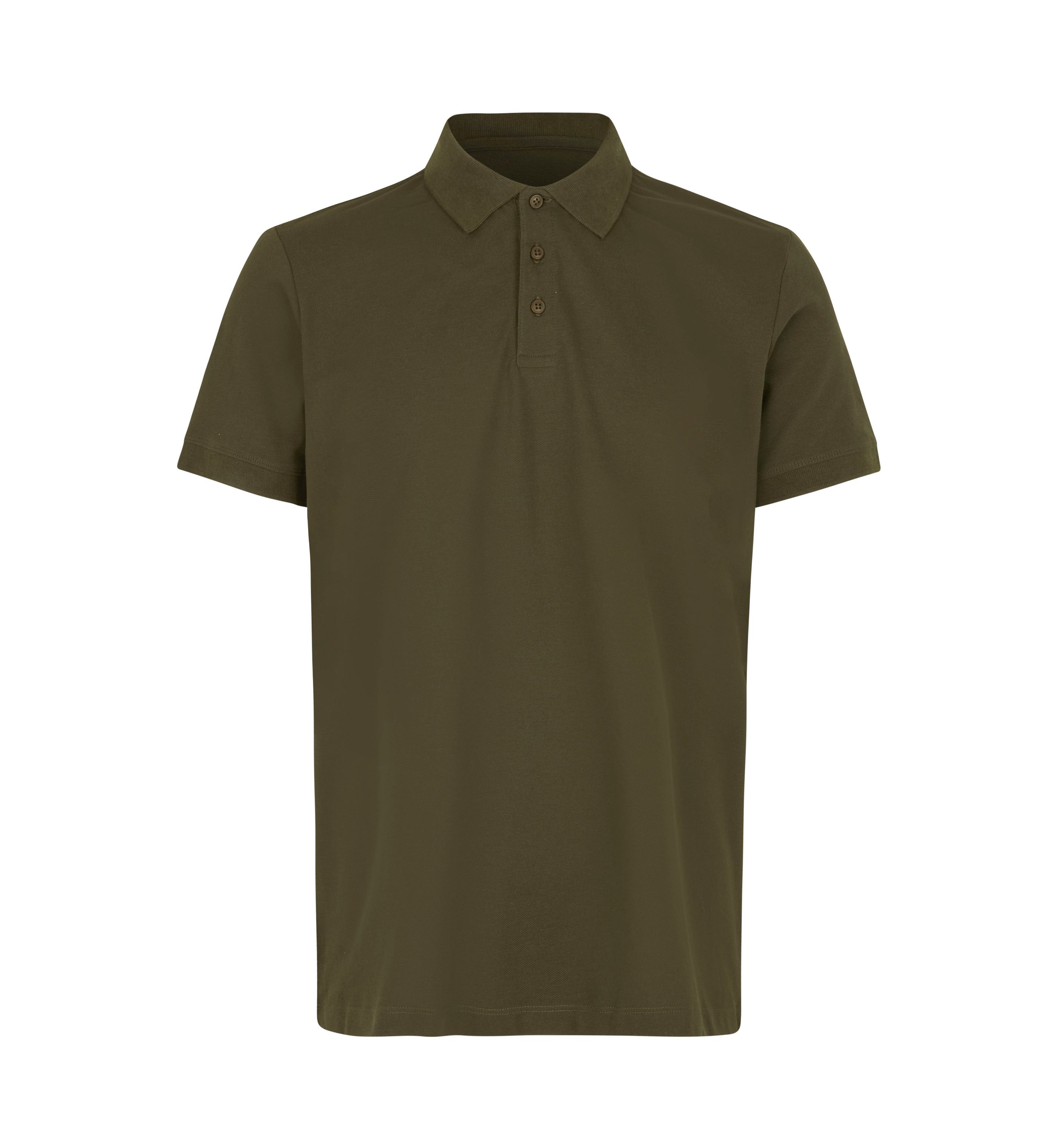 ID 0586 Poloshirt | økologisk produktbillede med tryk