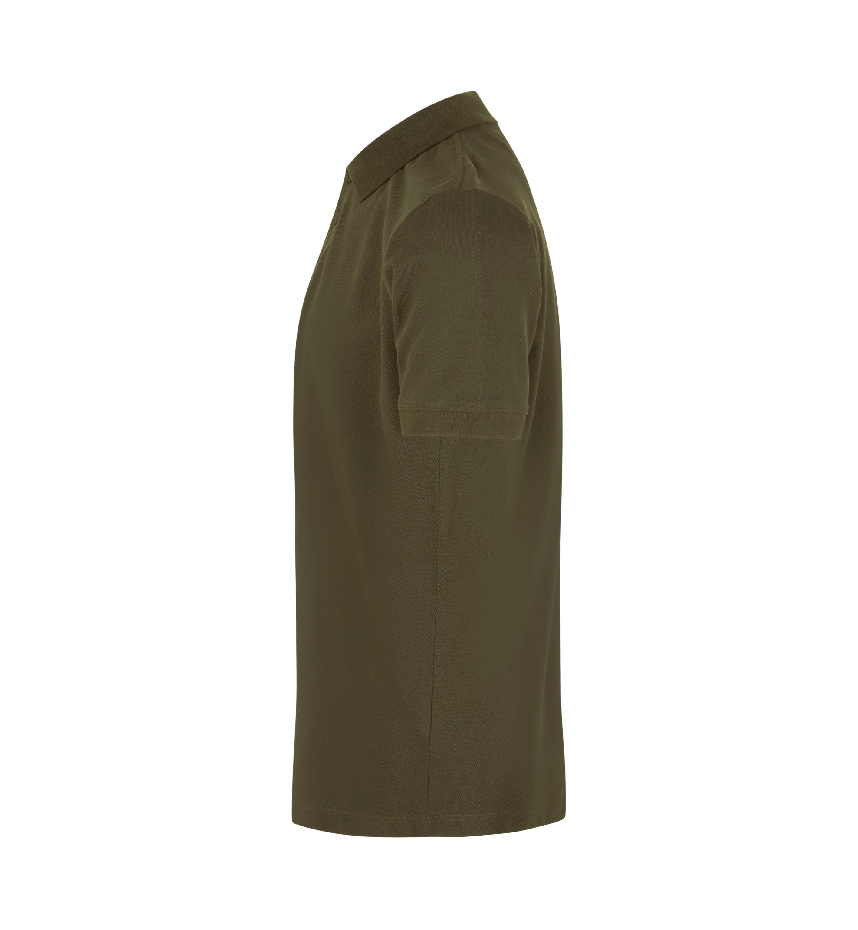 ID 0586 Poloshirt | økologisk detalje med firmalogo