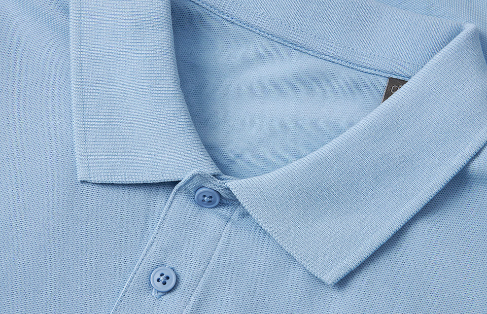 ID 0586 Poloshirt | økologisk produktfoto med logo