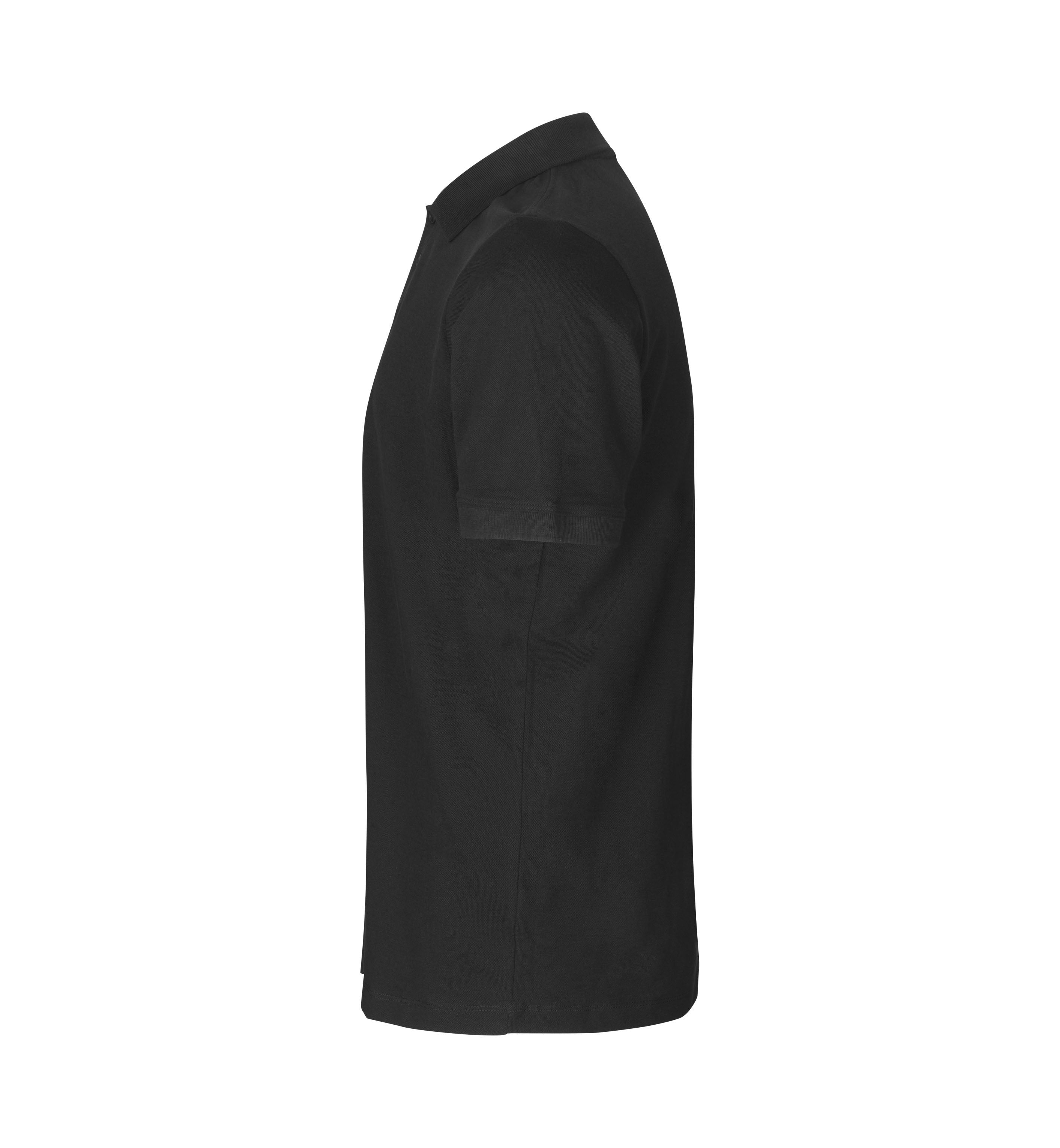 ID 0586 Poloshirt | økologisk detalje med firmalogo