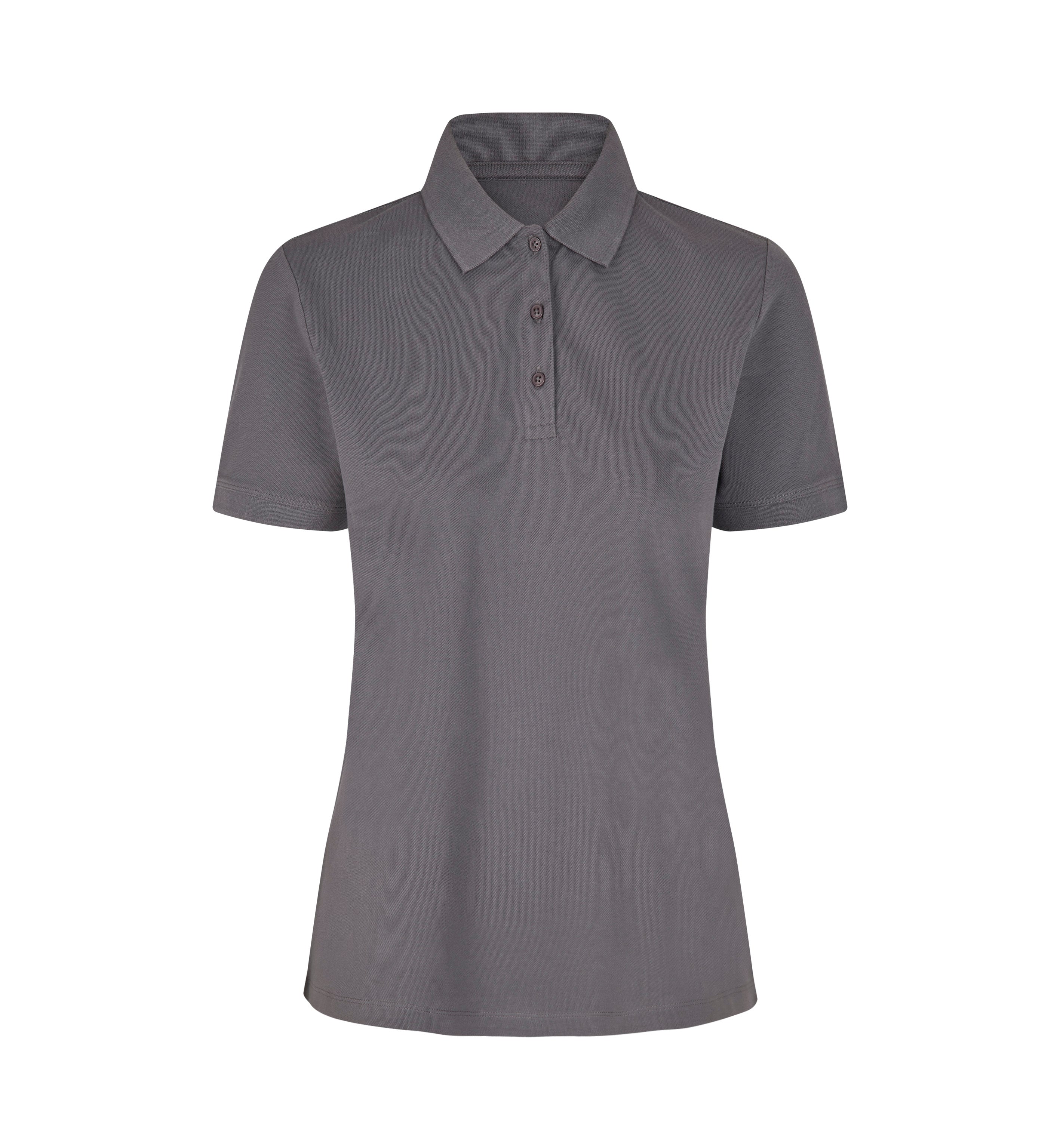 ID 0587 Poloshirt | økologisk | dame produktfoto med firmalogo