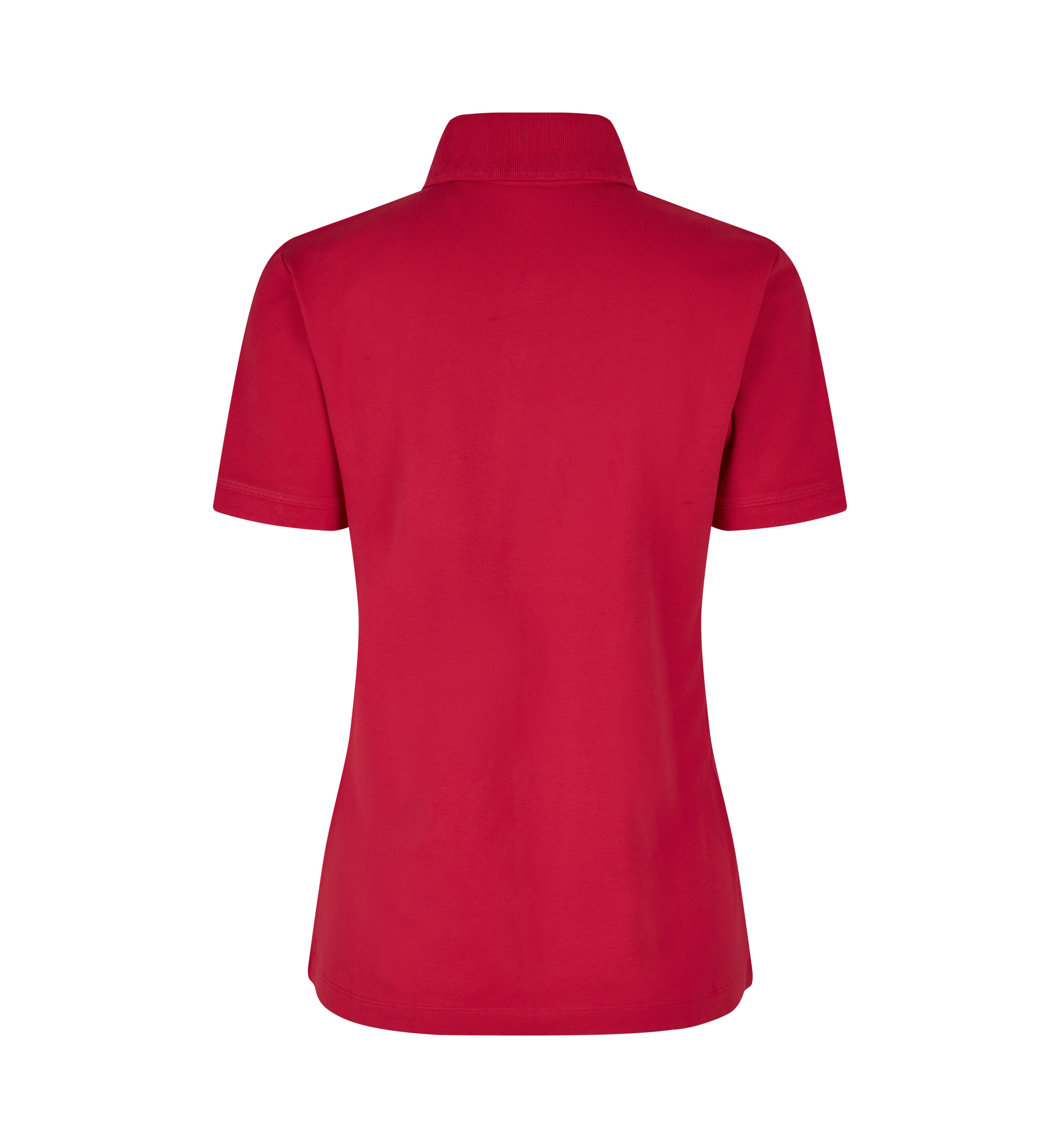 ID 0587 Poloshirt | økologisk | dame produktfoto med logo
