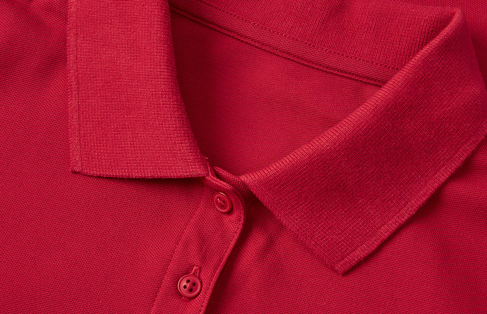 ID 0587 Poloshirt | økologisk | dame materiale til broderi