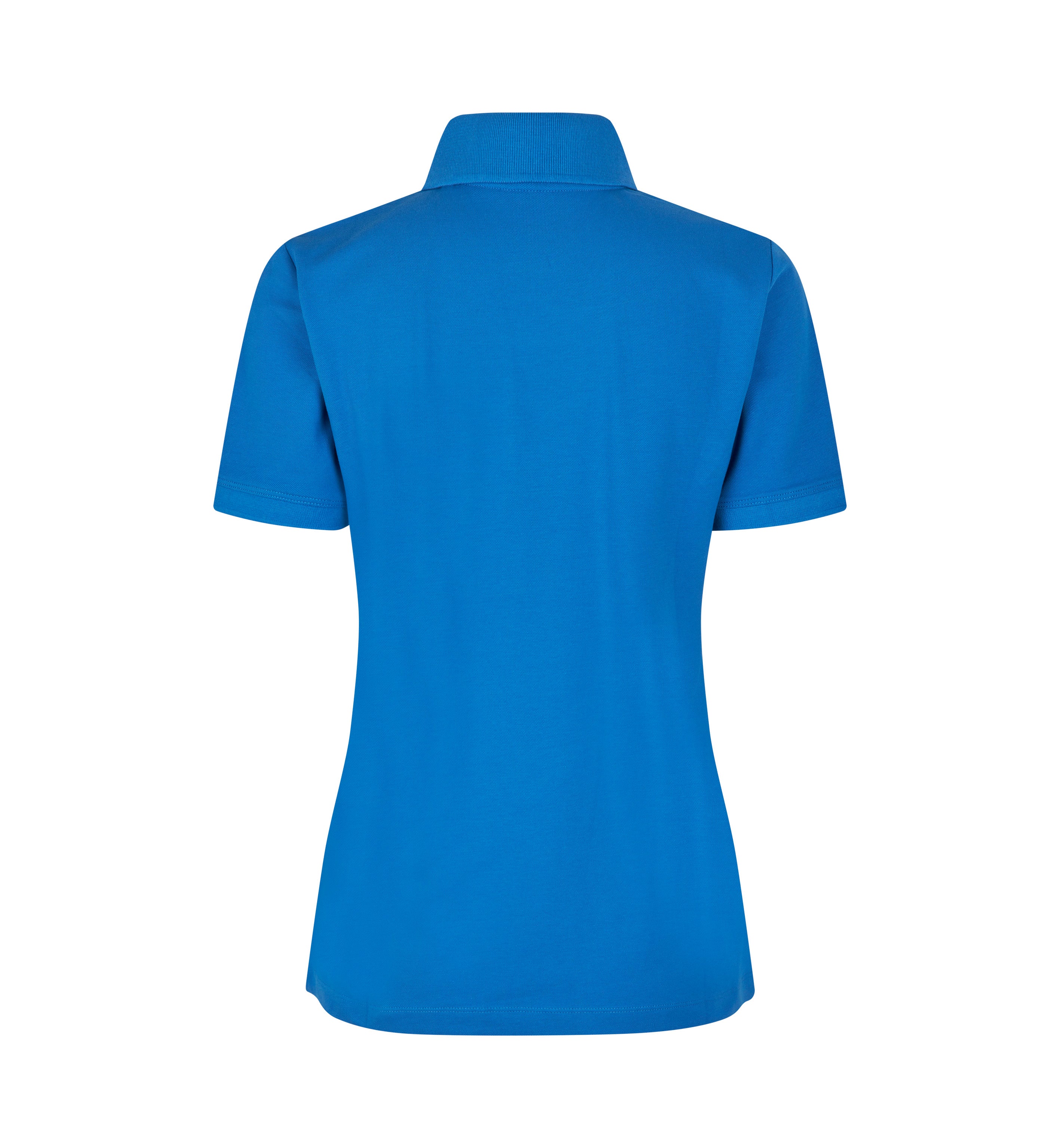 ID 0587 Poloshirt | økologisk | dame produktfoto med logo