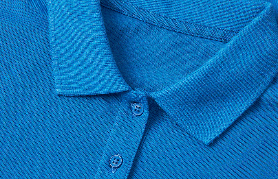 ID 0587 Poloshirt | økologisk | dame materiale til broderi