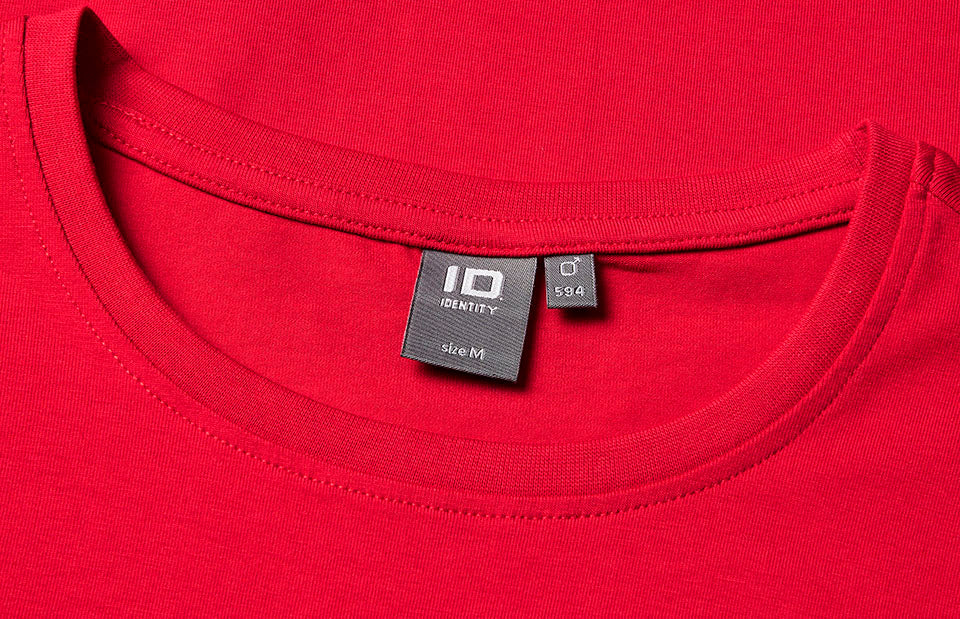 ID 0594 Stretch T-shirt | komfort produktbillede med logo