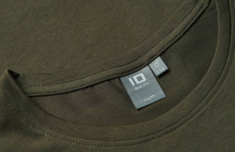 ID 0594 Stretch T-shirt | komfort materiale med logo