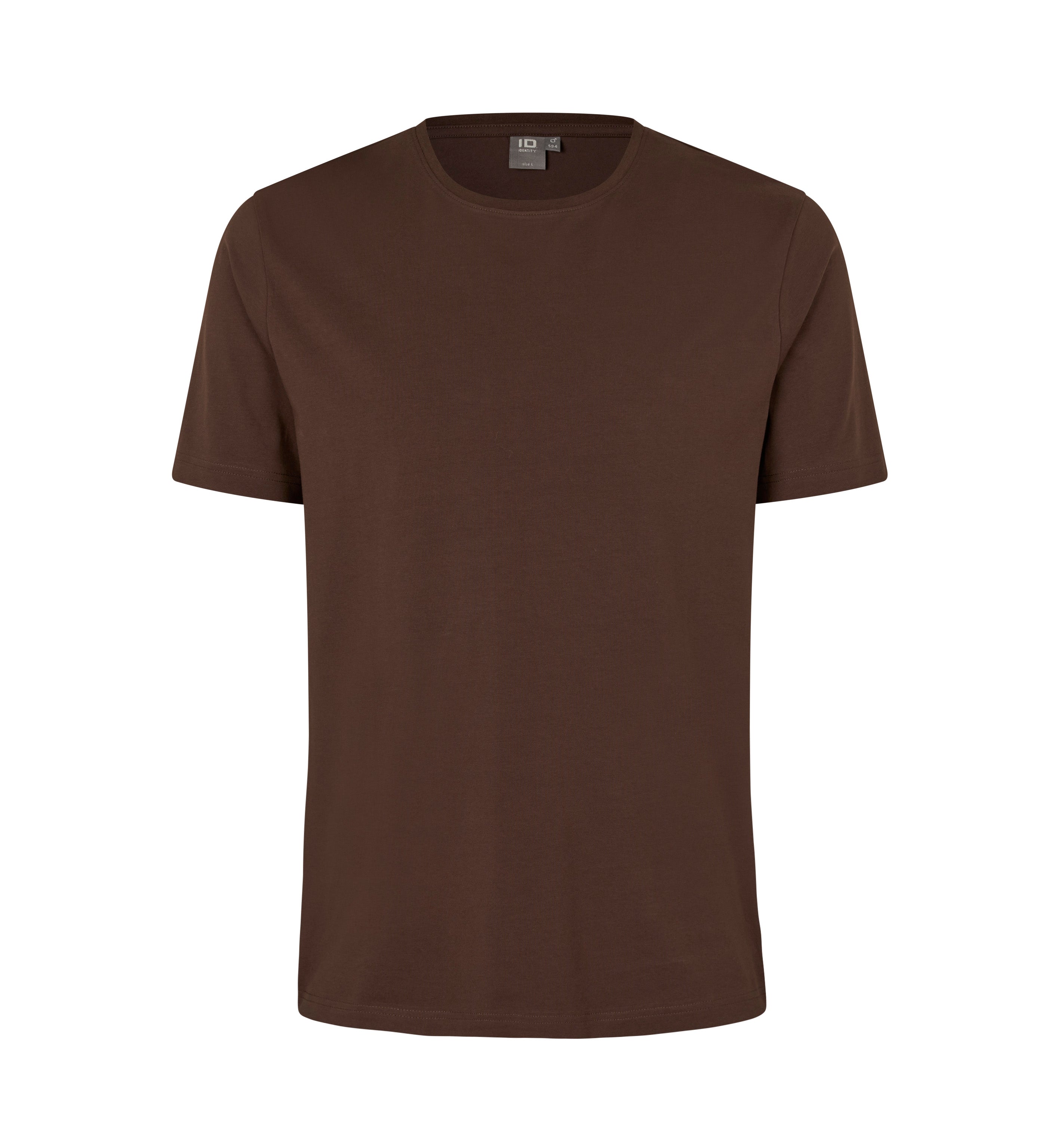 ID 0594 Stretch T-shirt | komfort nærbillede med tryk