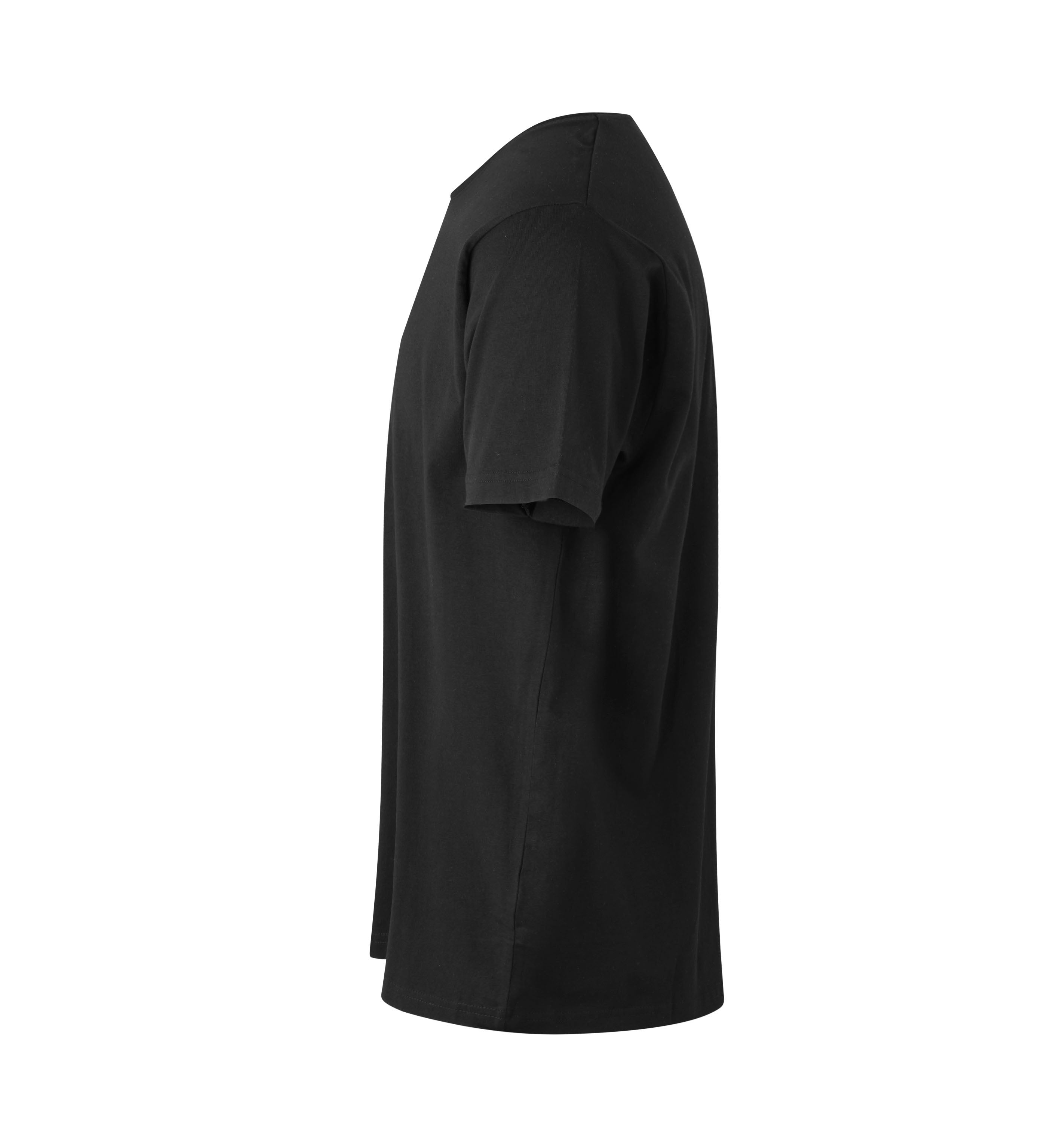 ID 0594 Stretch T-shirt | komfort nærbillede med logo