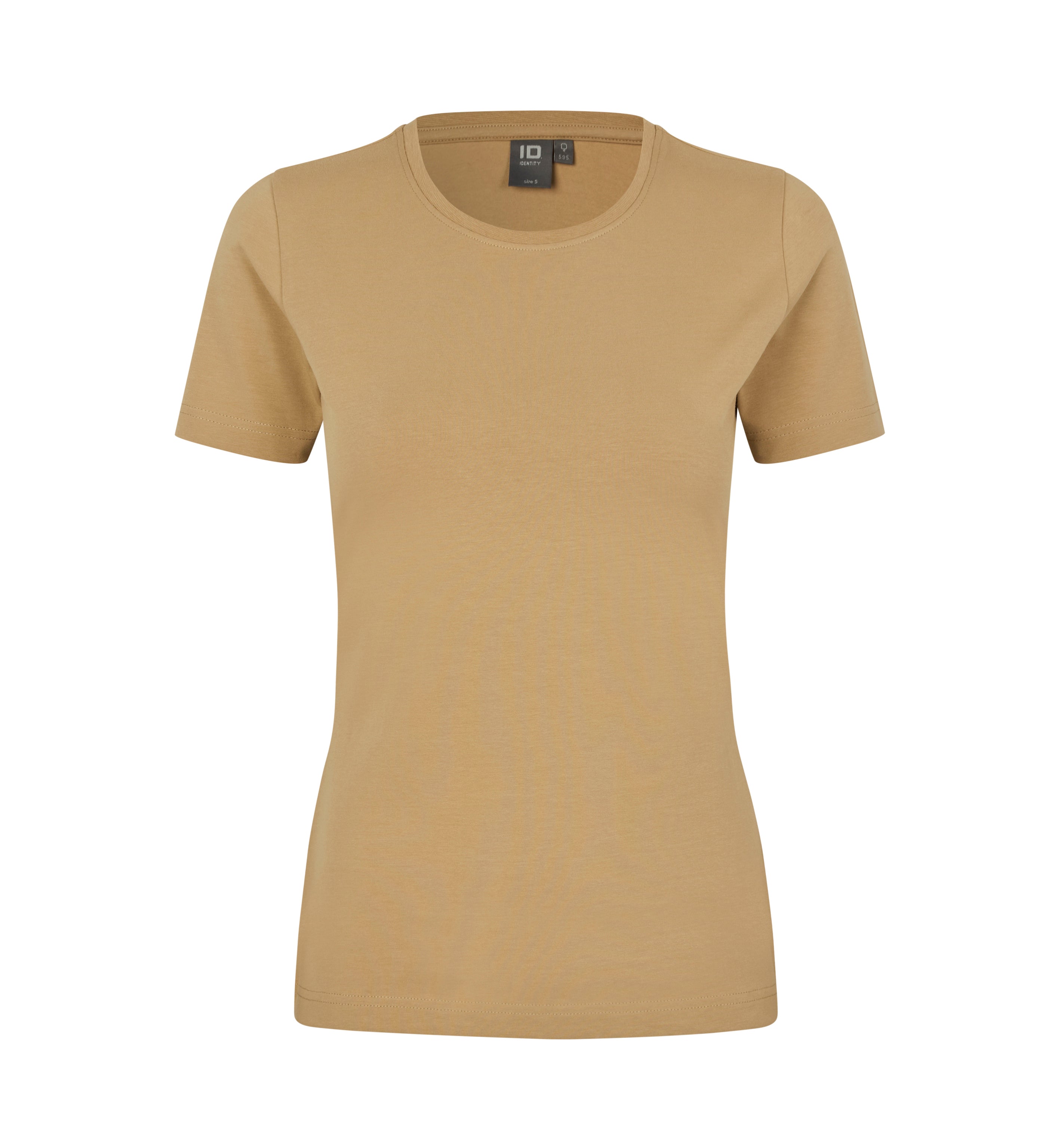 ID 0595 Stretch T-shirt | komfort | dame produktbillede med tryk