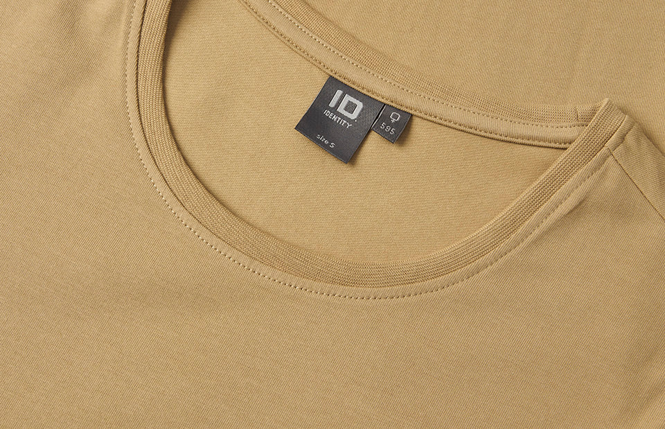 ID 0595 Stretch T-shirt | komfort | dame materiale med logo