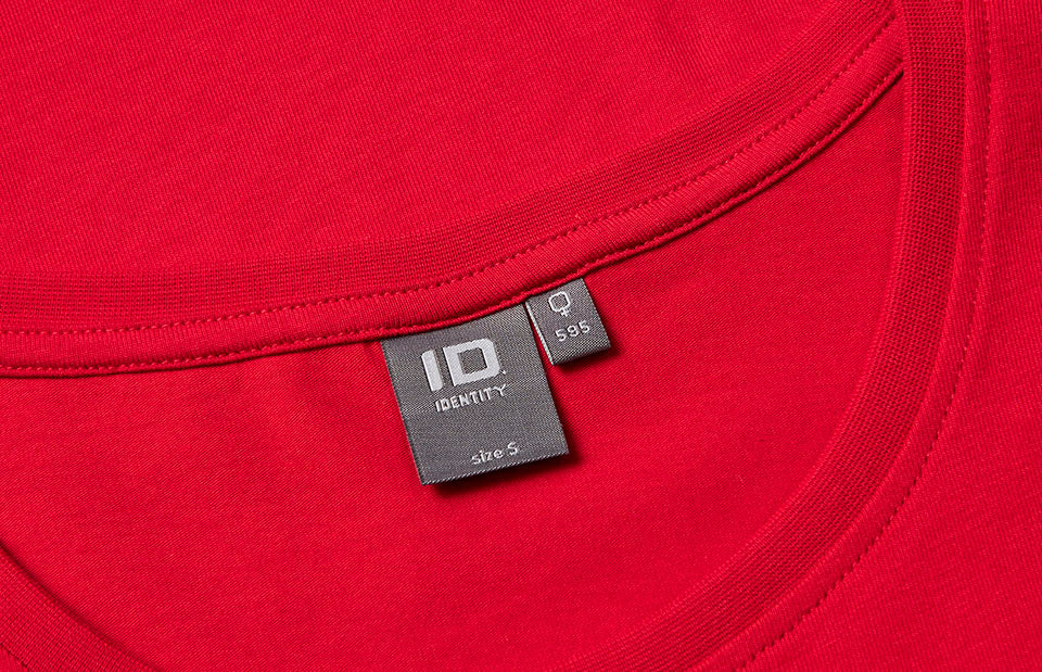 ID 0595 Stretch T-shirt | komfort | dame produktbillede med logo