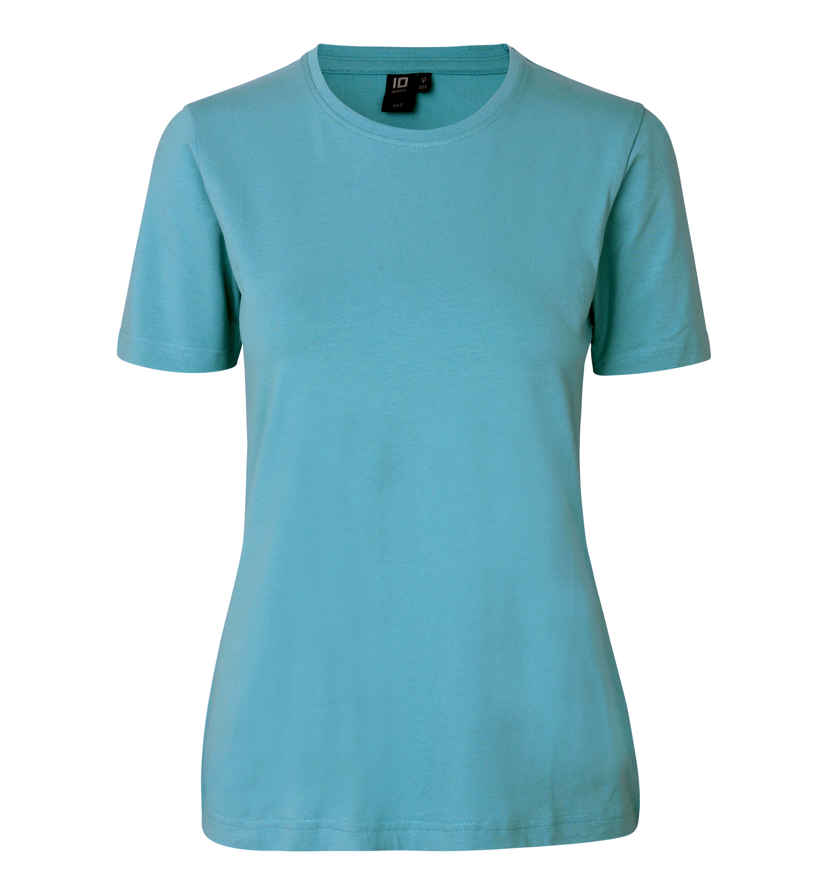 ID 0595 Stretch T-shirt | komfort | dame produktfoto med tryk