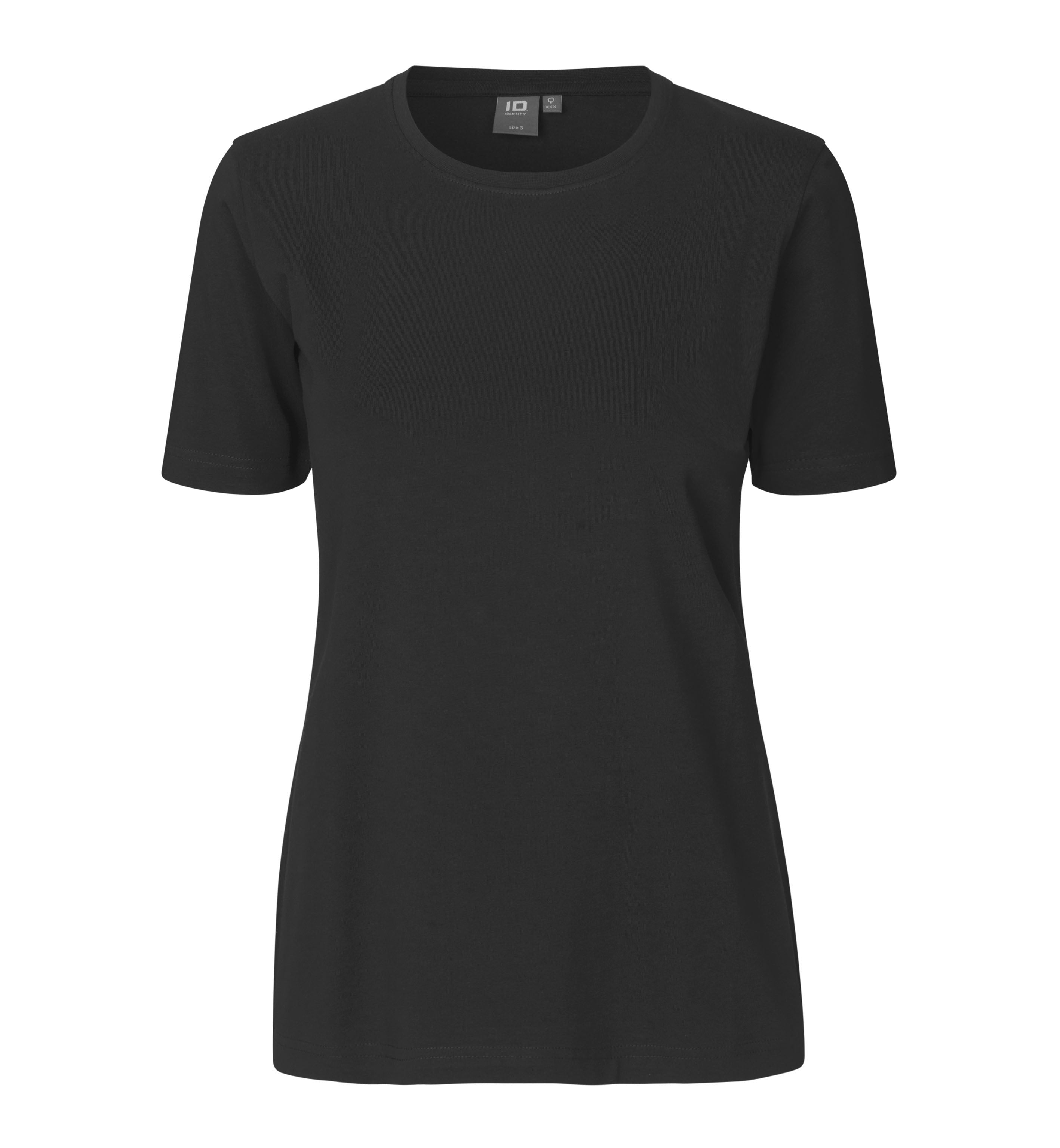ID 0595 Stretch T-shirt | komfort | dame produktfoto med tryk