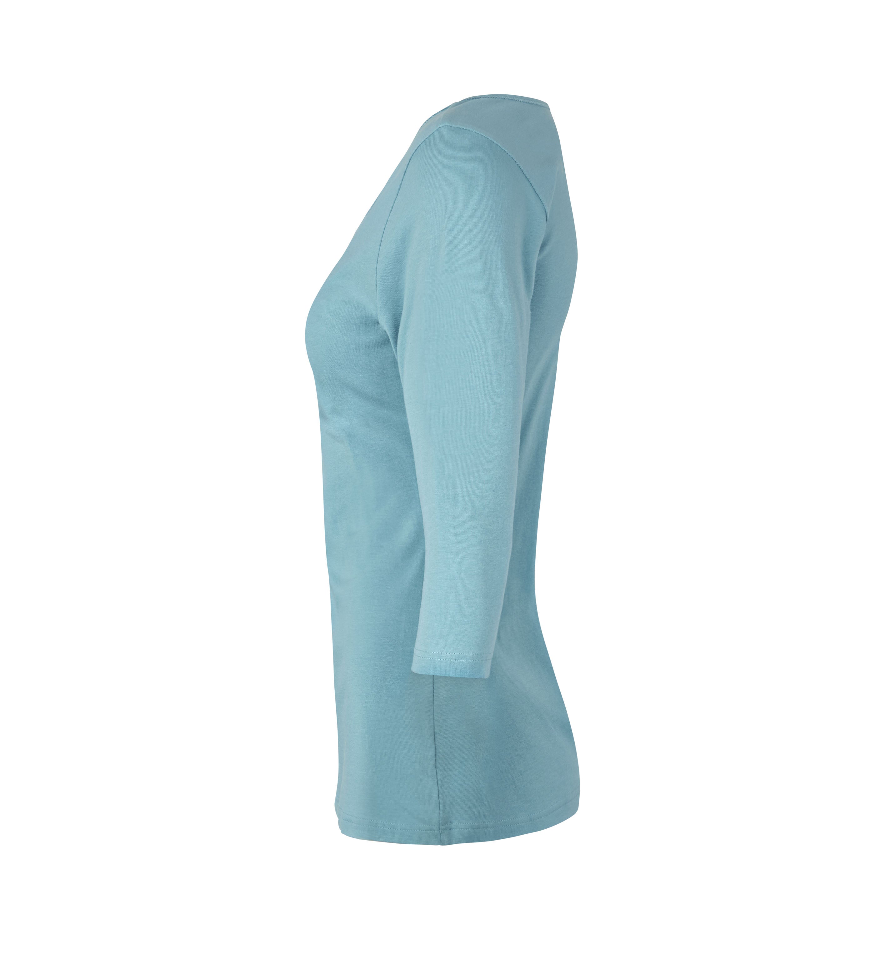 ID 0597 Stretch T-shirt | ¾ ærmet | dame materiale med tryk