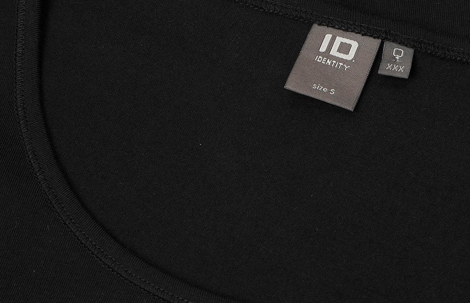 ID 0597 Stretch T-shirt | ¾ ærmet | dame materiale med logo