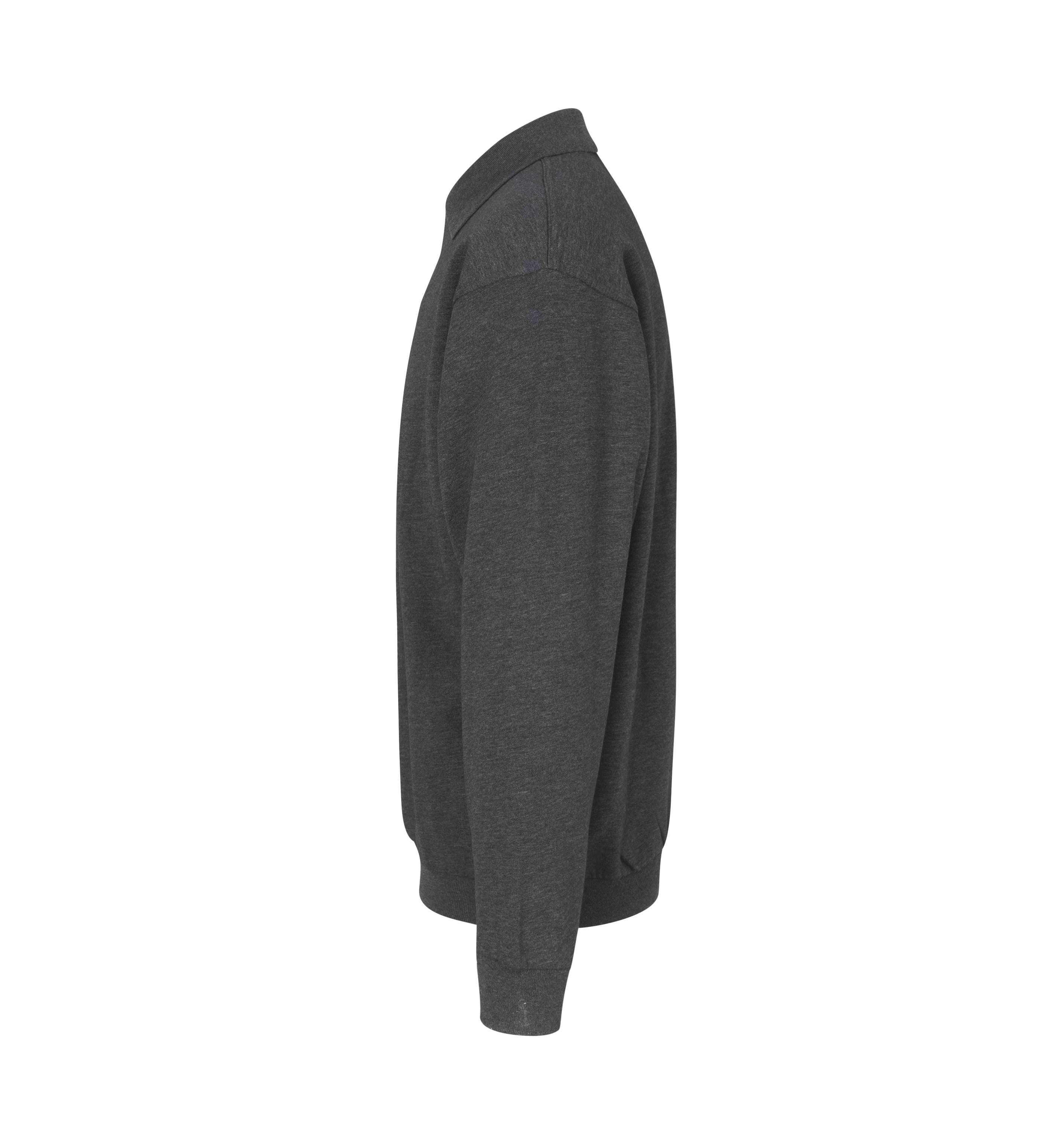 ID 0601 Polosweatshirt | klassisk detalje med firmalogo
