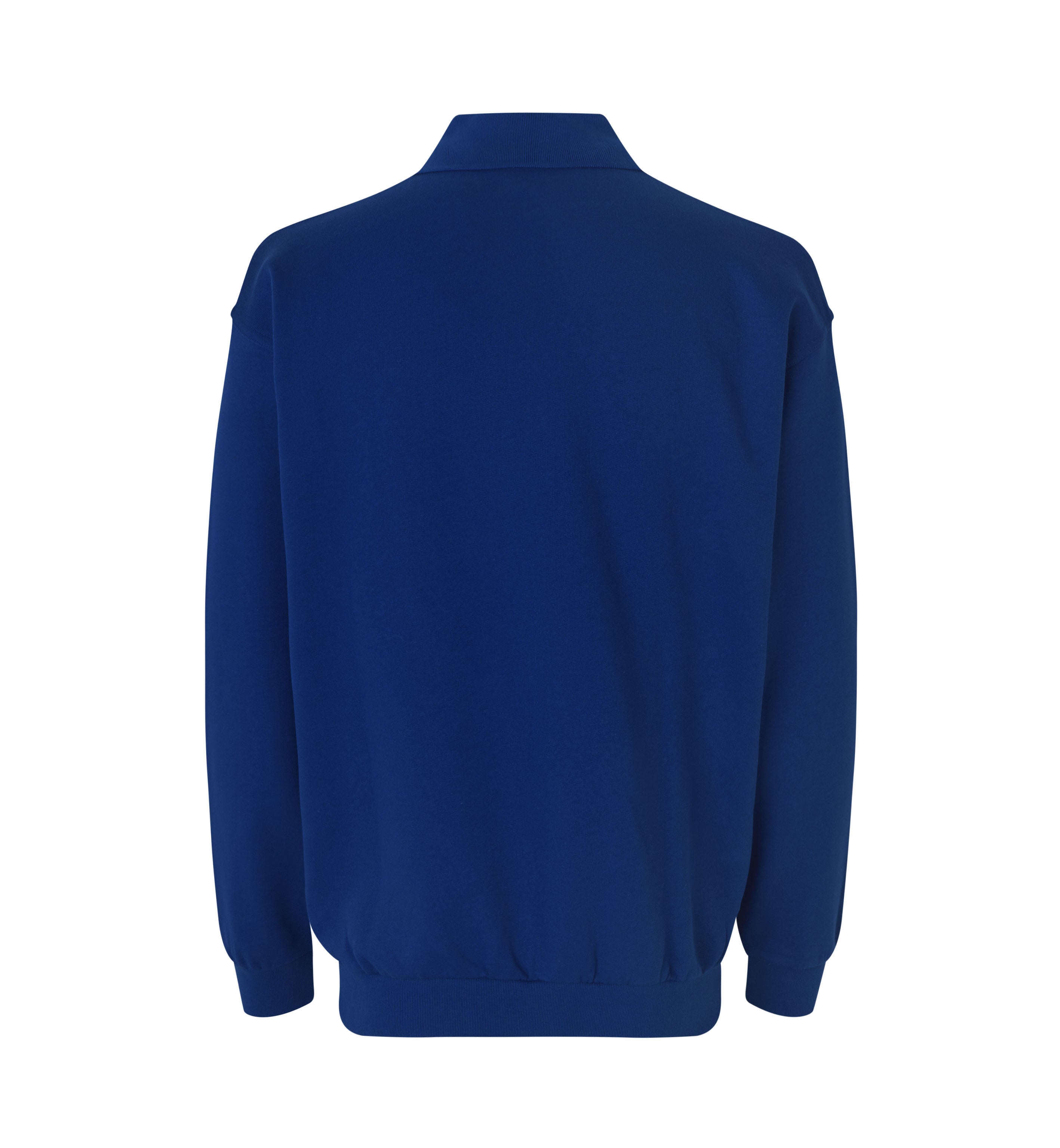 ID 0601 Polosweatshirt | klassisk materiale til broderi