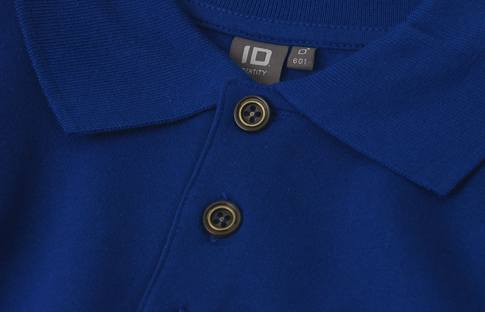 ID 0601 Polosweatshirt | klassisk produktbillede med logo