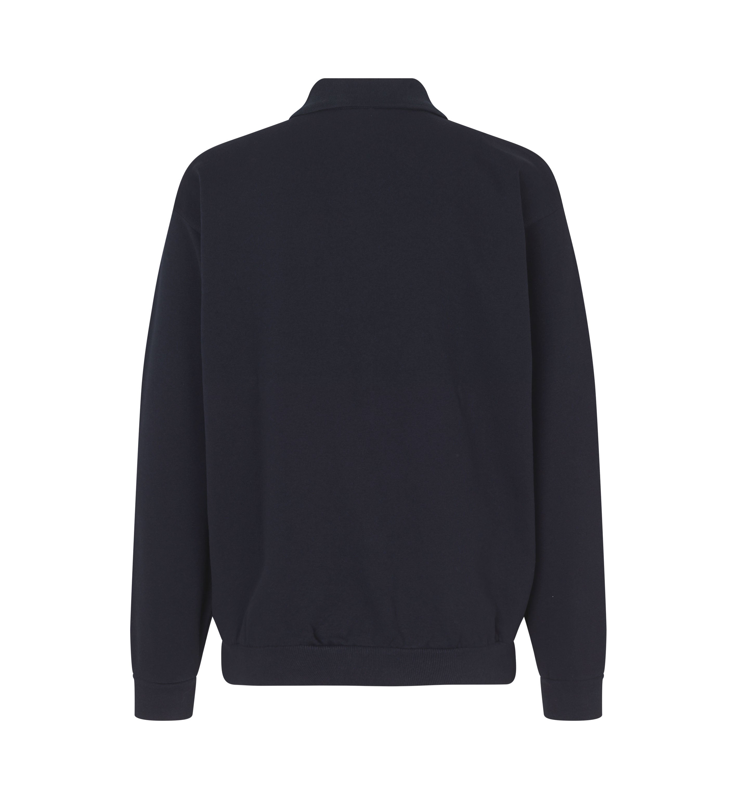 ID 0601 Polosweatshirt | klassisk detalje til broderi