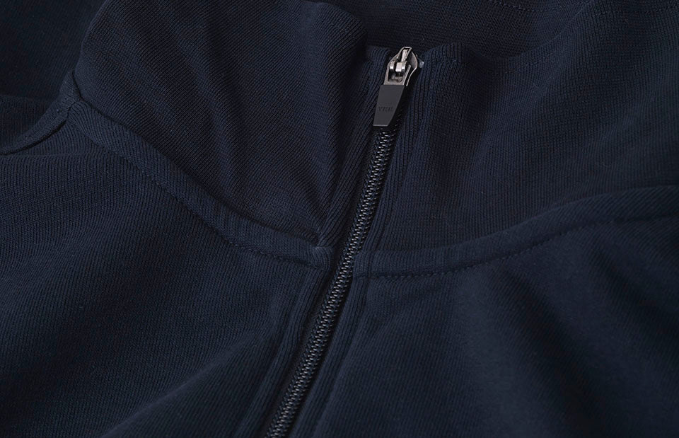 ID 0603 Sweatshirt | zip detalje med logo