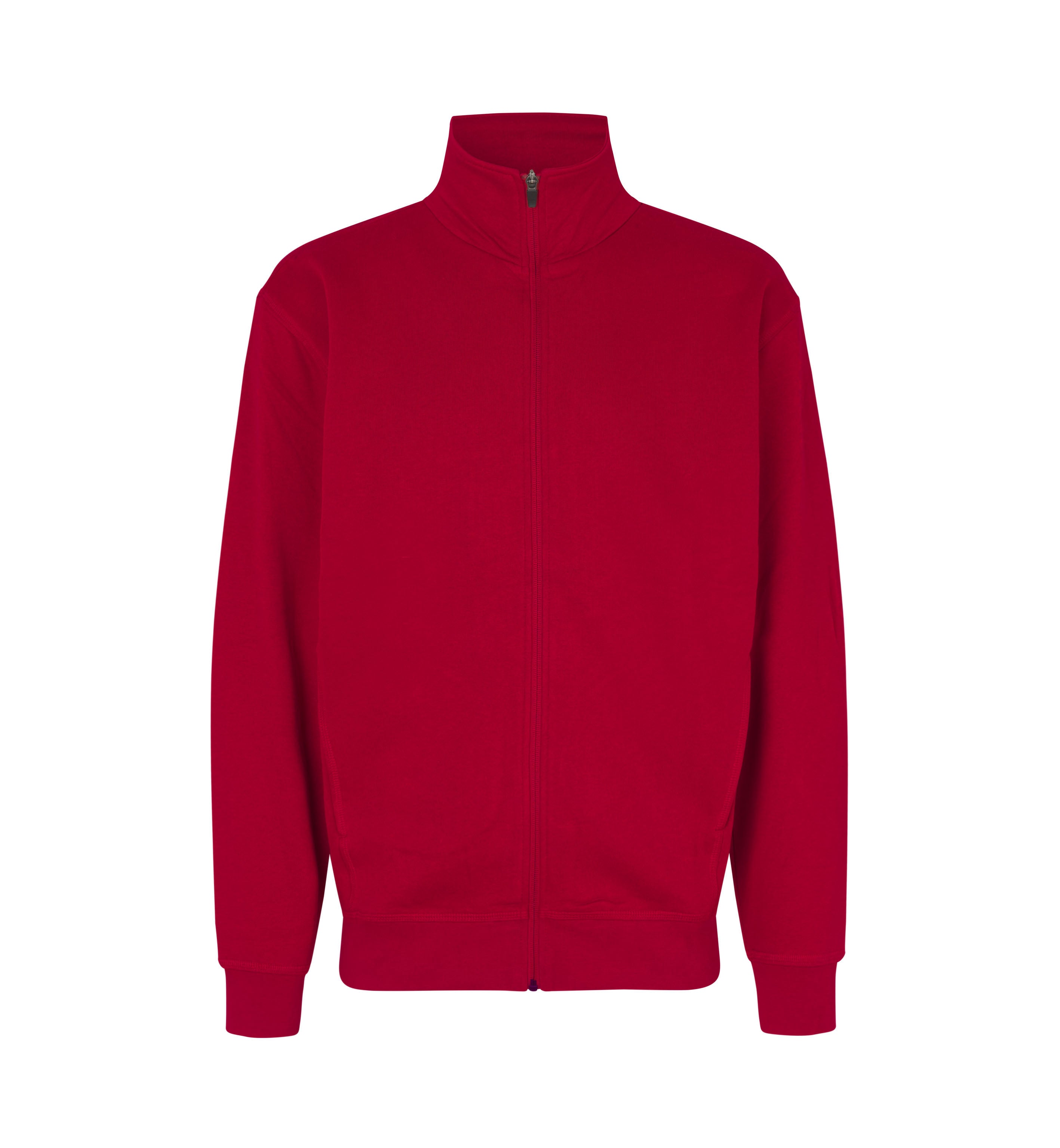ID 0622 Sweat cardigan materiale med firmalogo
