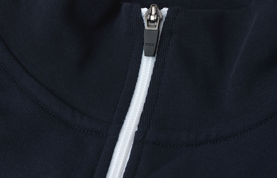 ID 0626 Sweat cardigan | kontrast produktfoto til broderi