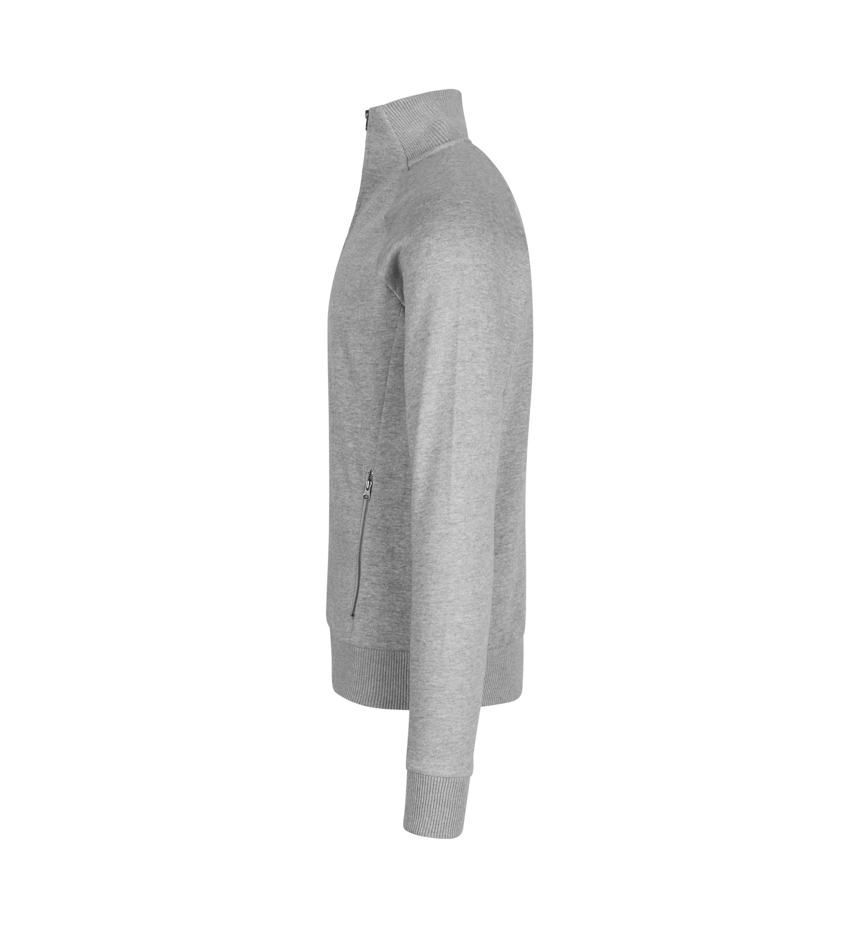 ID 0628 Sweat cardigan | zip produktfoto med tryk