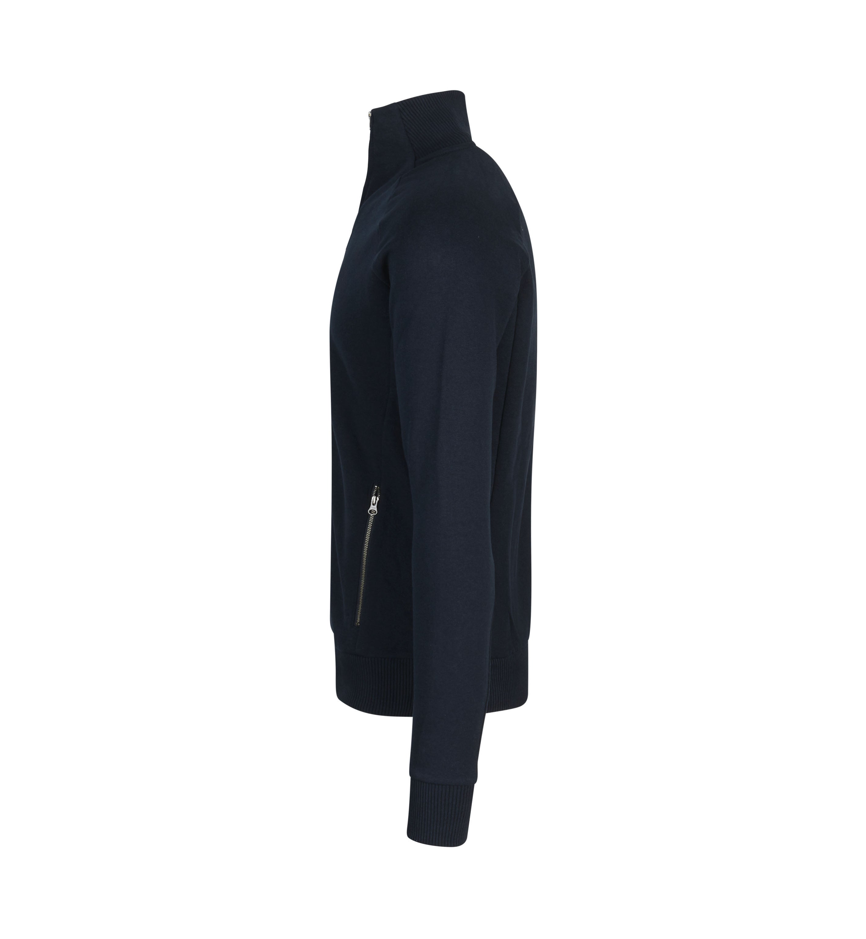 ID 0628 Sweat cardigan | zip materiale med tryk