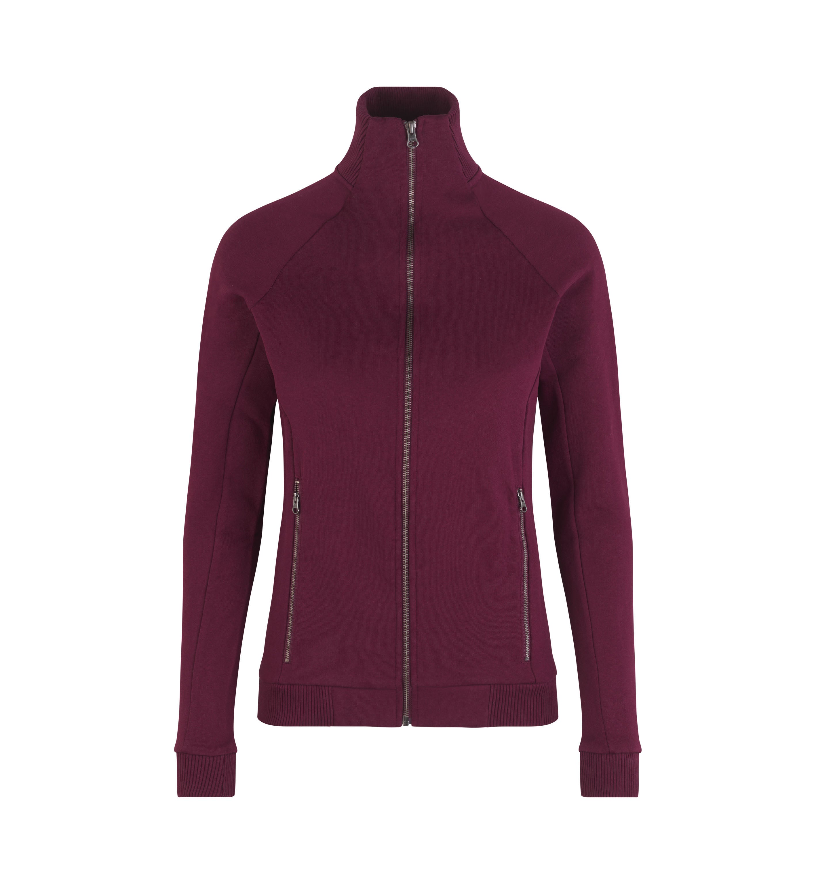 ID 0629 Sweat cardigan | zip | dame detalje med firmalogo