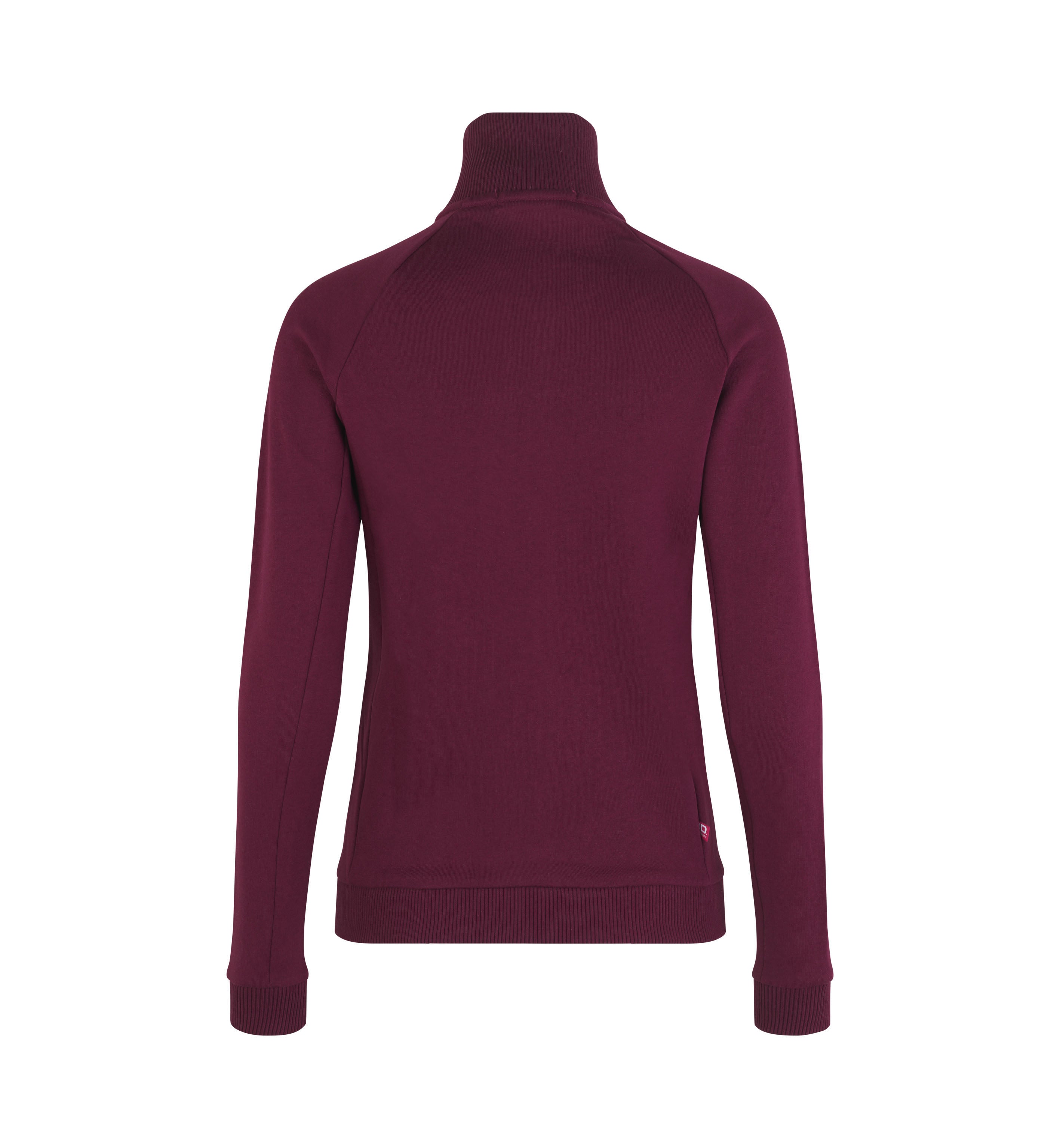 ID 0629 Sweat cardigan | zip | dame materiale med logo