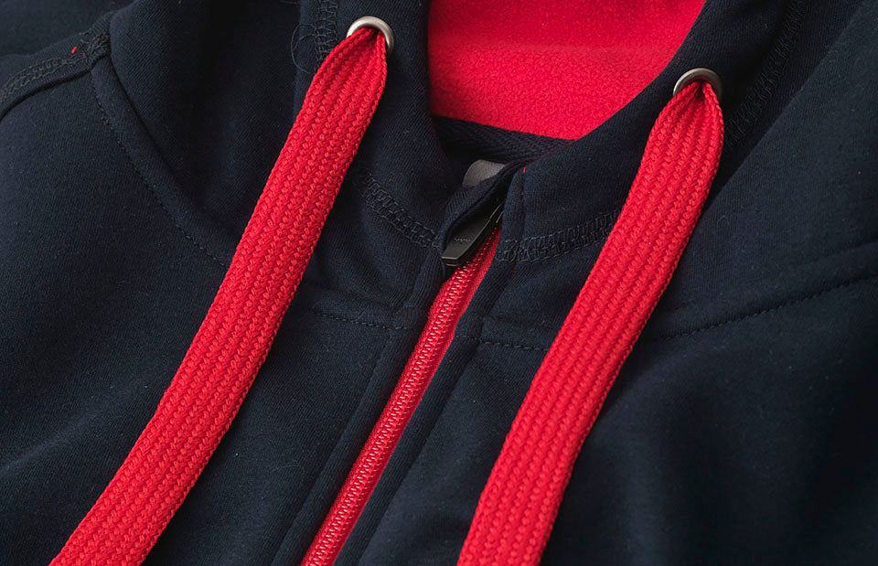 ID 0630 Sweat cardigan | bonded detalje til broderi