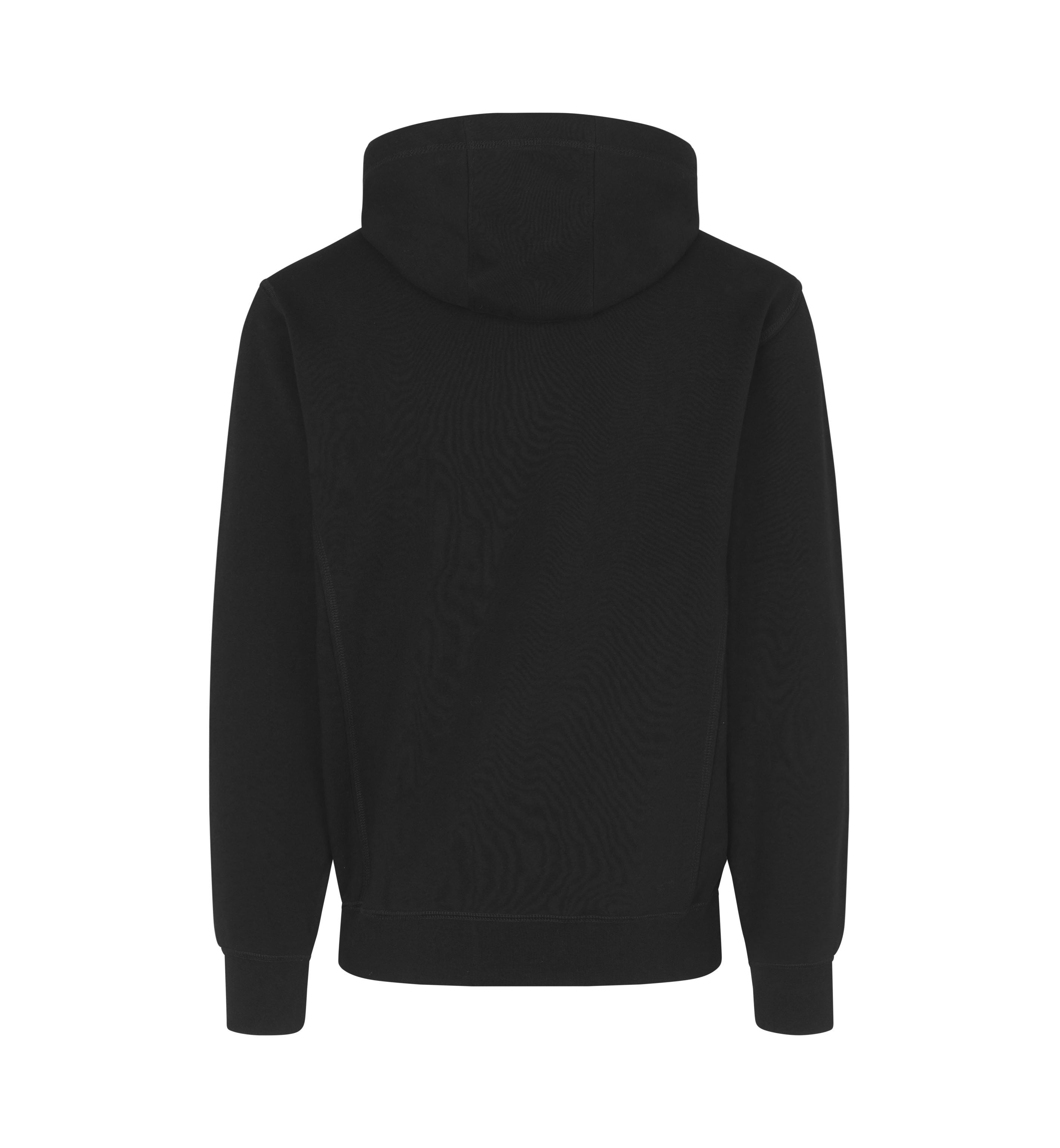 ID 0630 Sweat cardigan | bonded nærbillede med logo