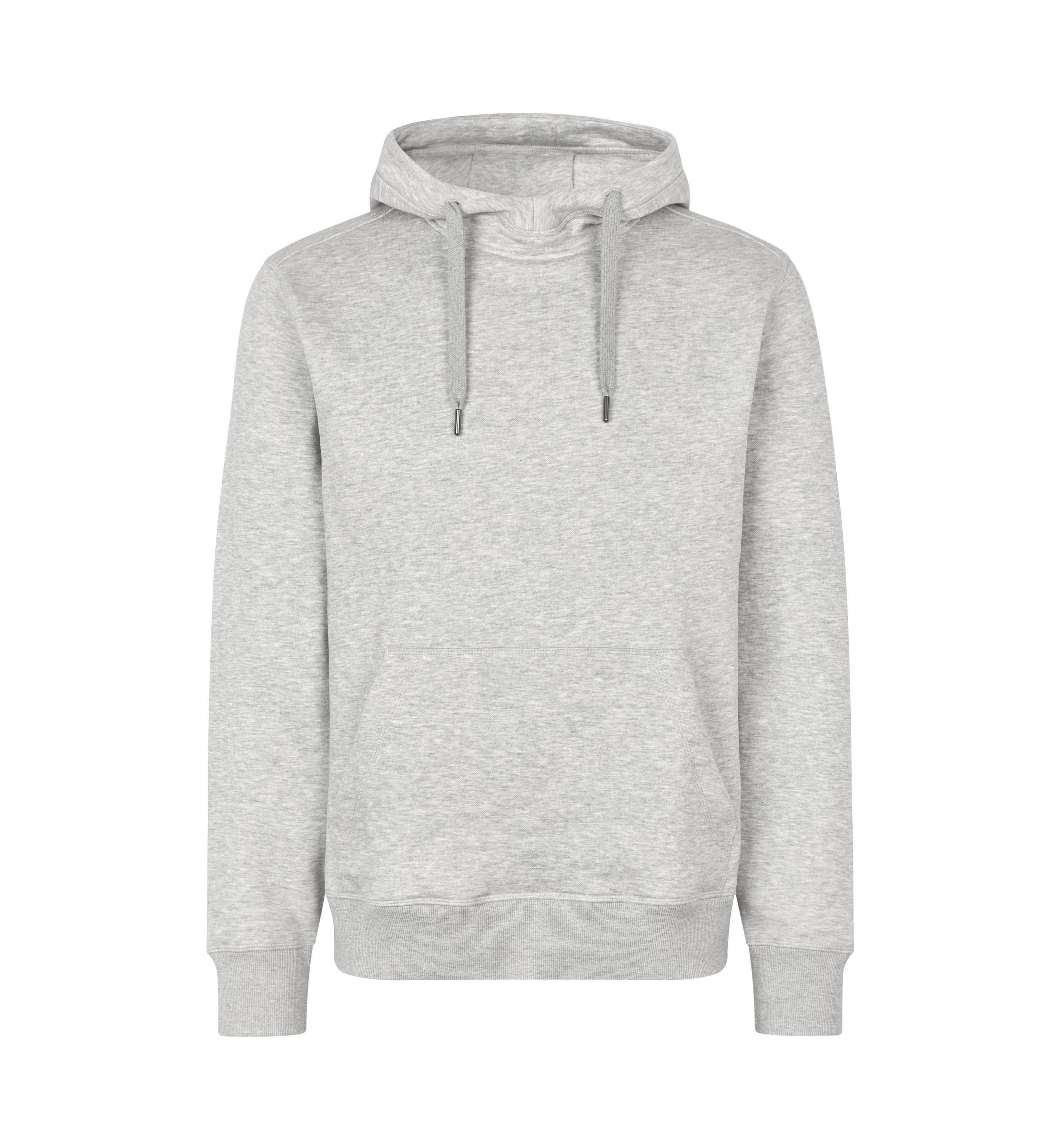 ID 0636 CORE hoodie nærbillede med tryk
