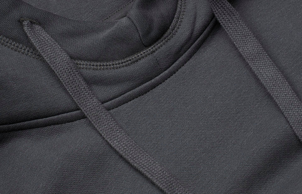 ID 0636 CORE hoodie nærbillede med logo
