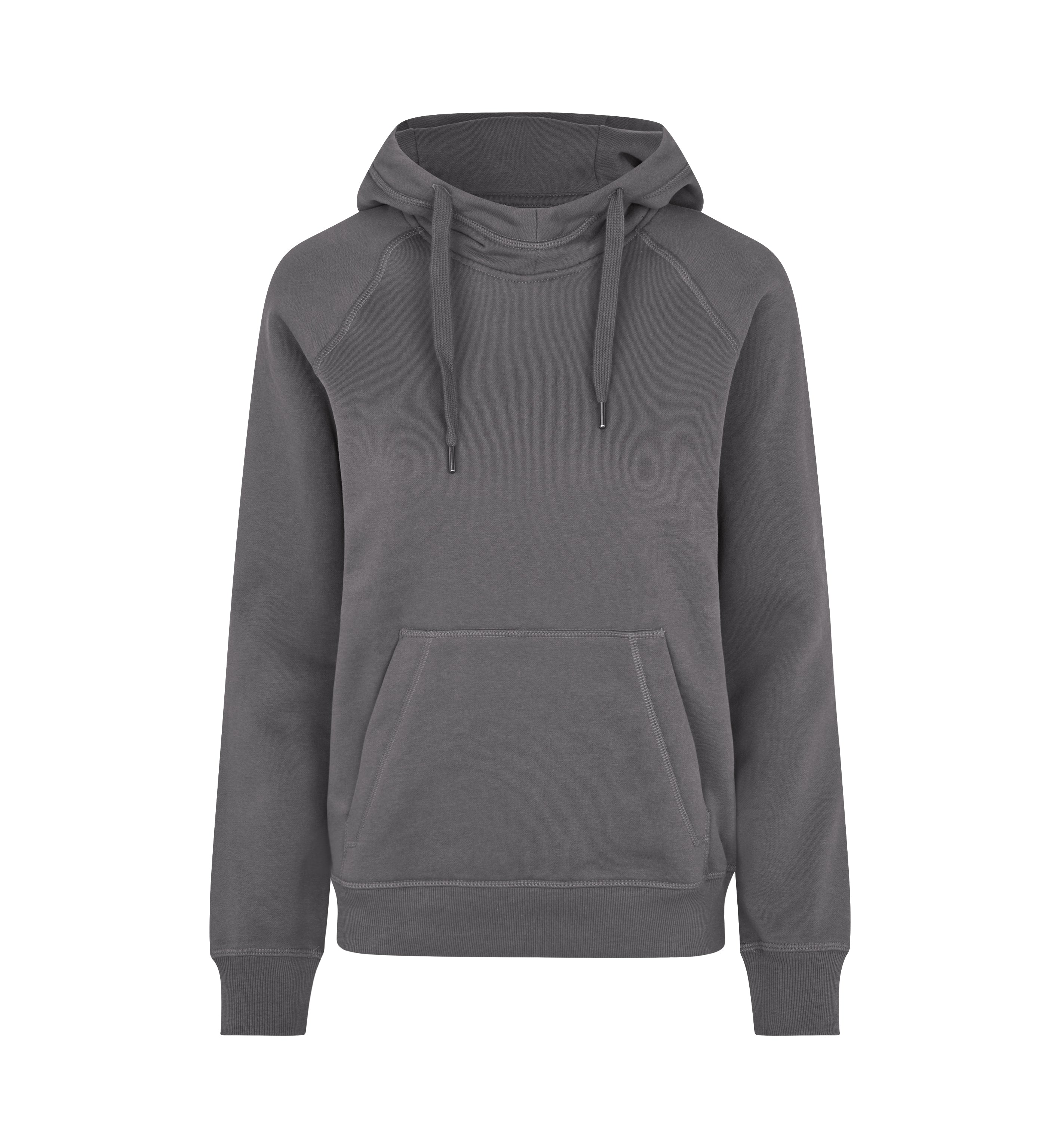 ID 0637 CORE hoodie | dame produktbillede med firmalogo