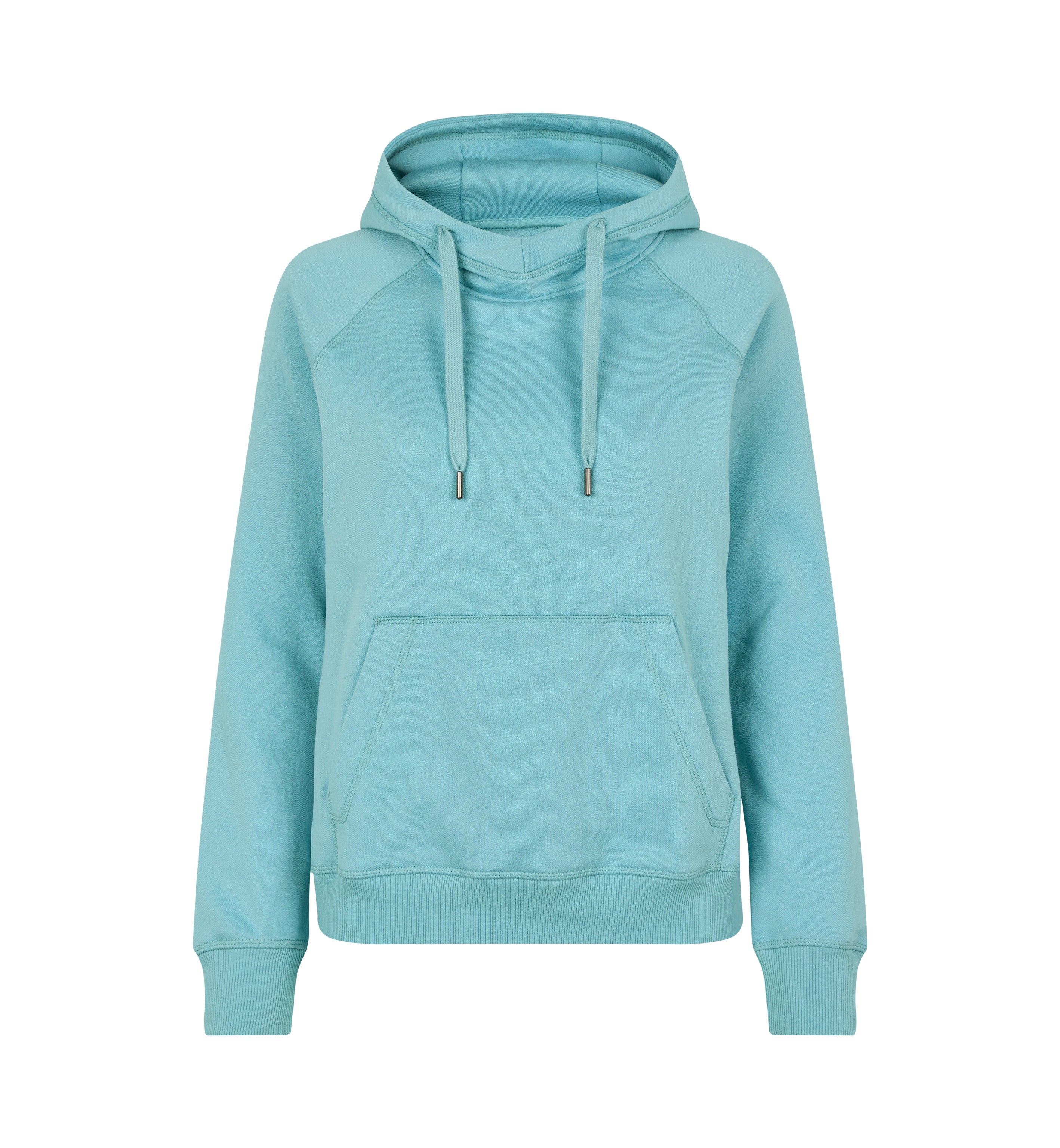 ID 0637 CORE hoodie | dame detalje med firmalogo