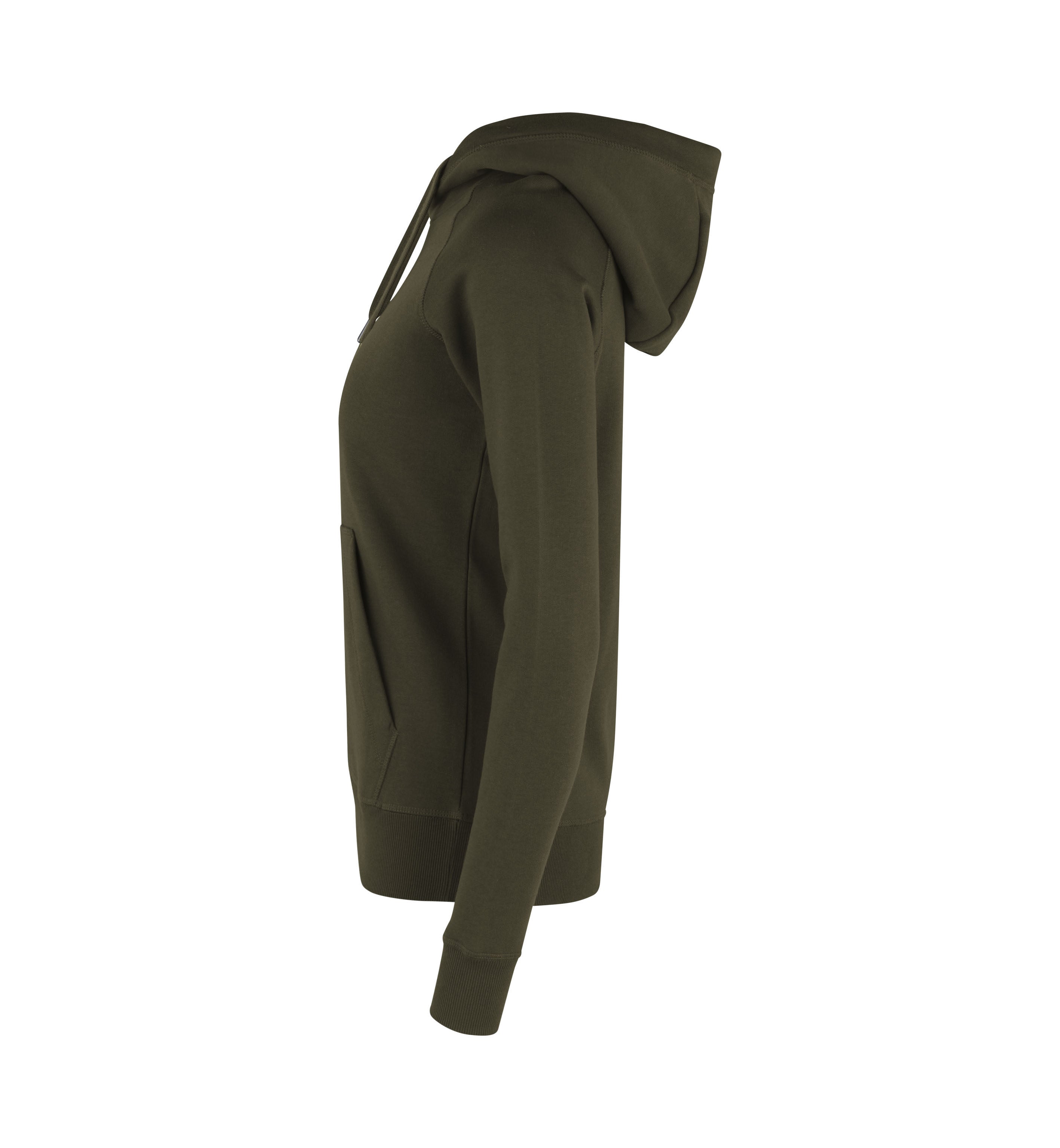 ID 0637 CORE hoodie | dame materiale med tryk