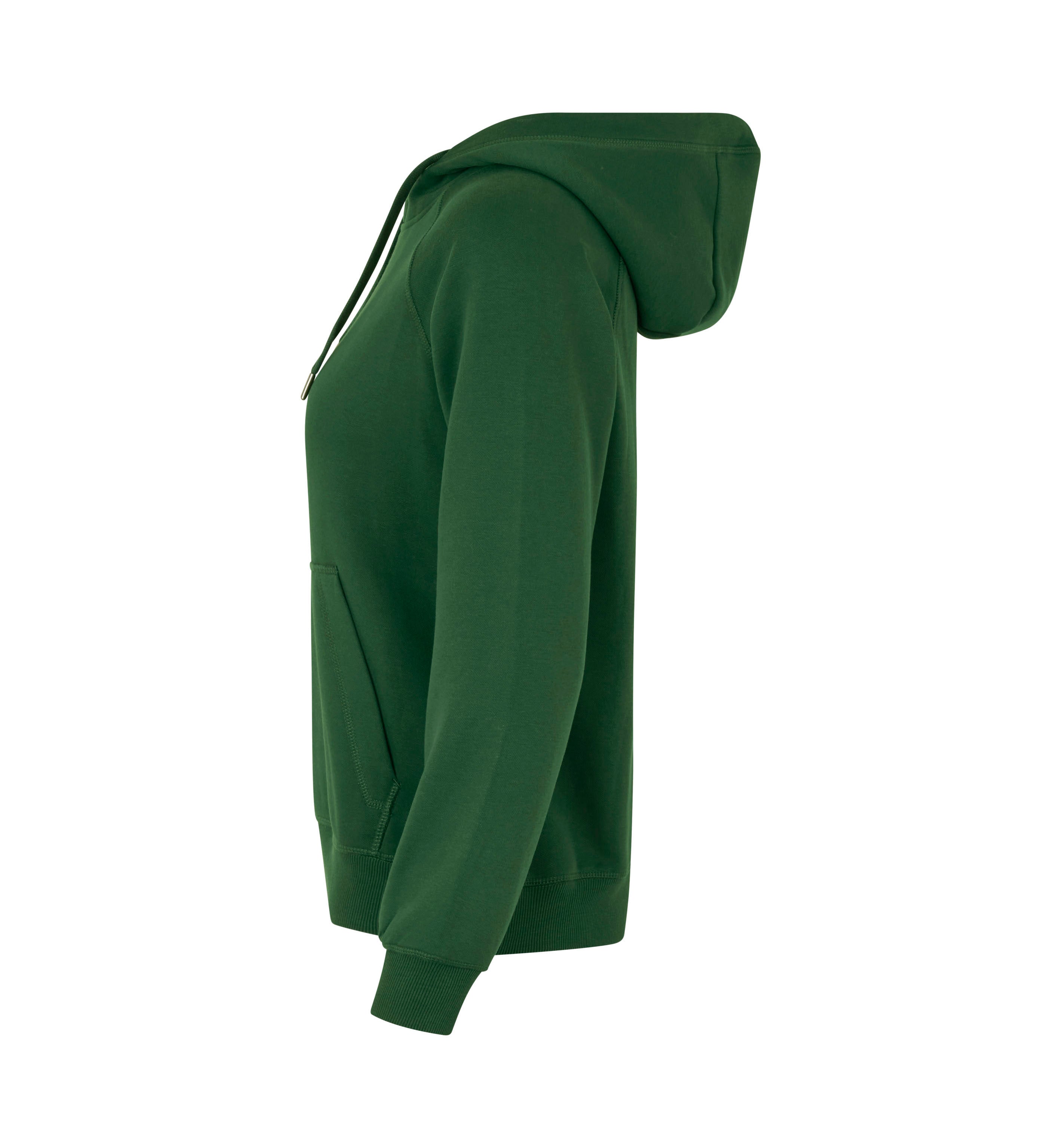 ID 0637 CORE hoodie | dame detalje med tryk