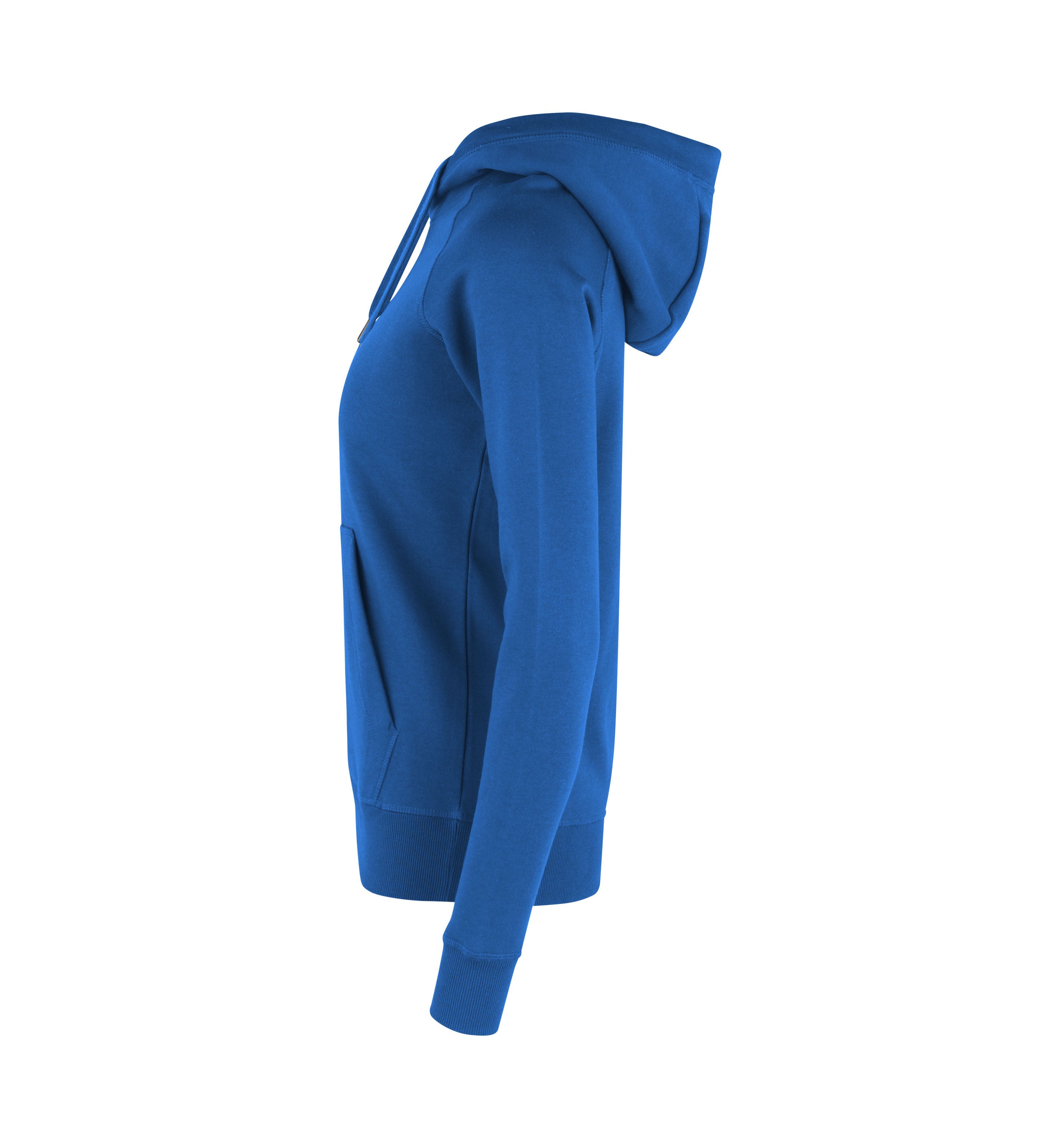 ID 0637 CORE hoodie | dame produktbillede med tryk