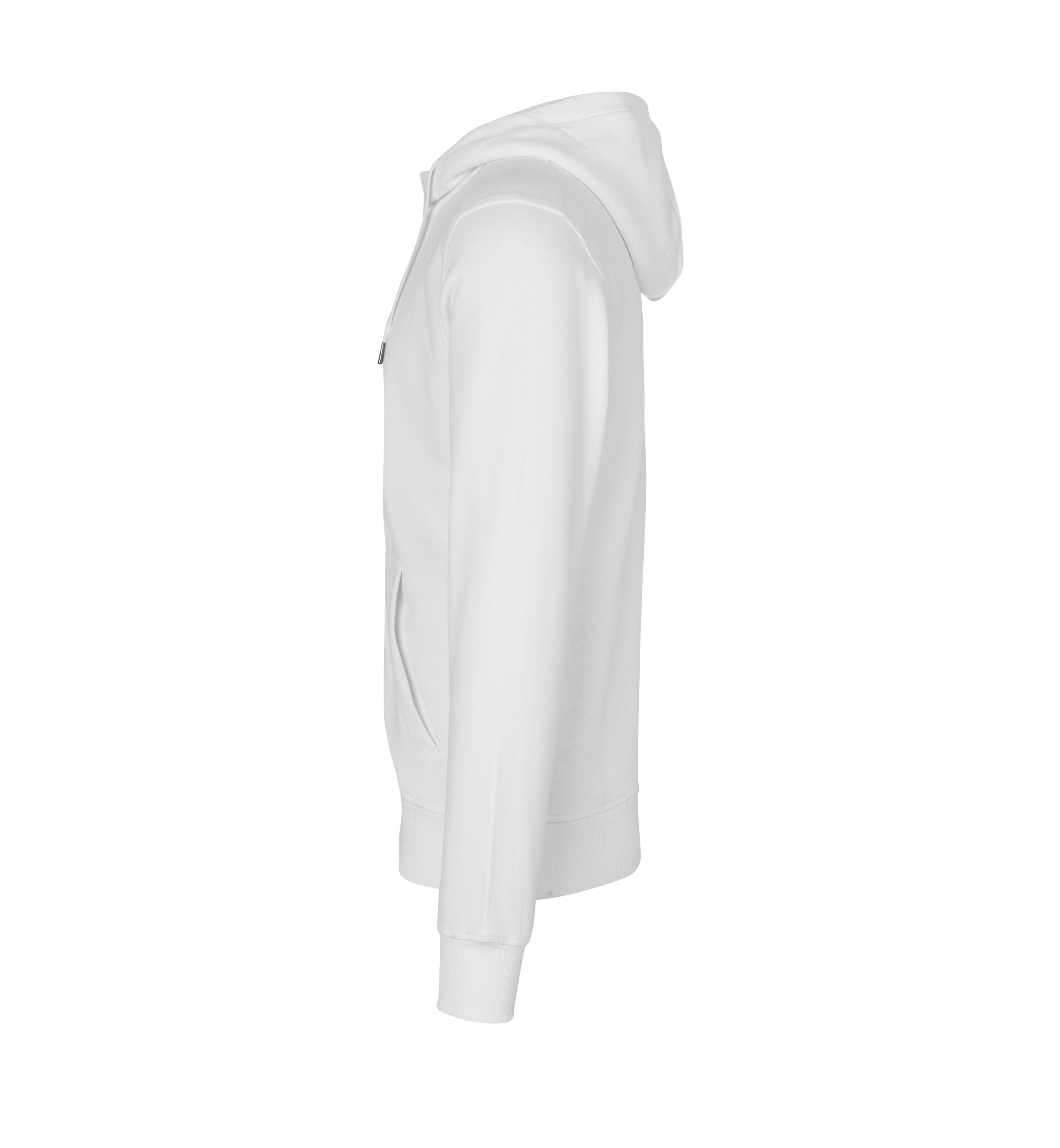 ID 0638 CORE hoodie | zip produktfoto med tryk