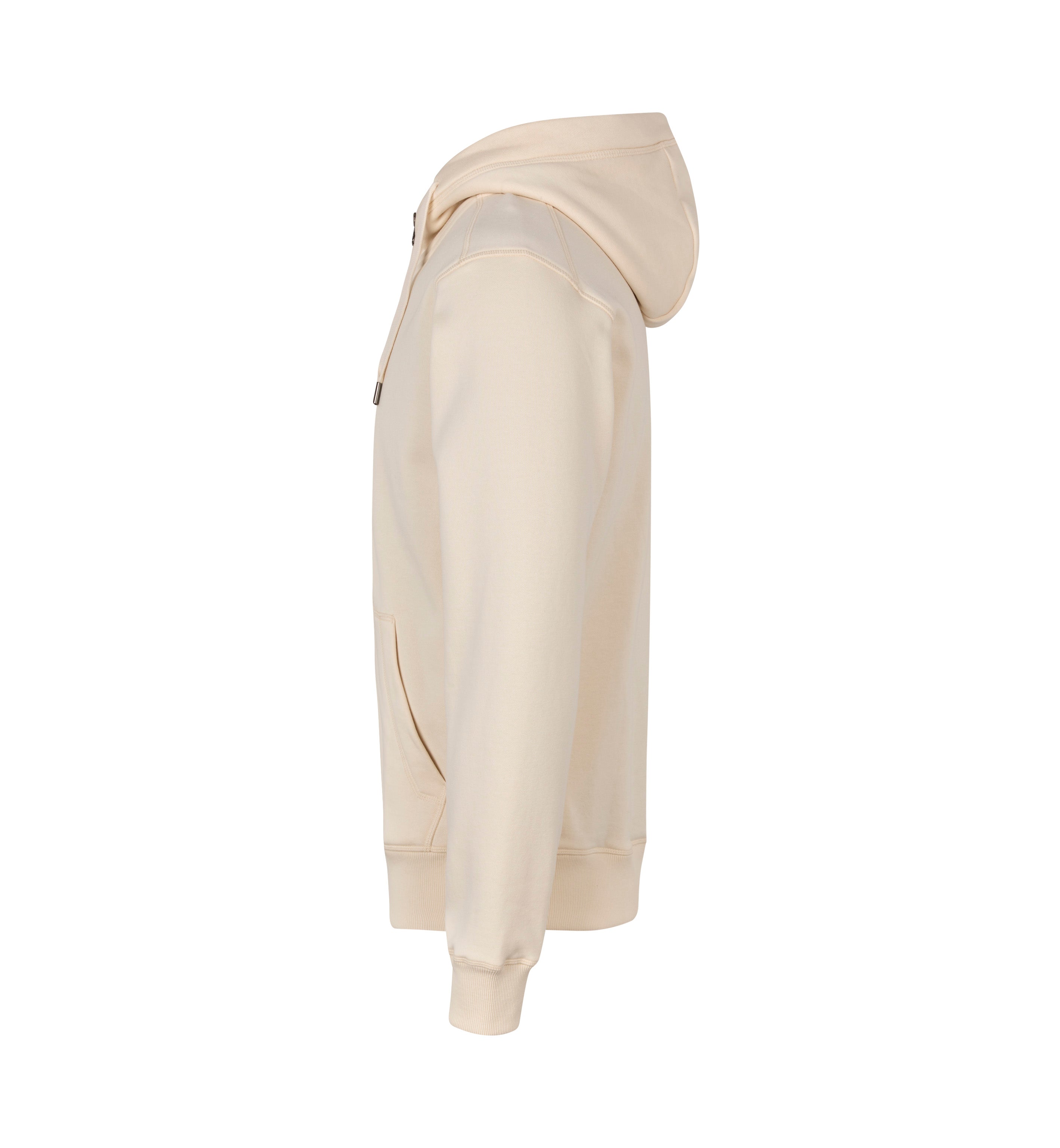 ID 0638 CORE hoodie | zip produktbillede med tryk