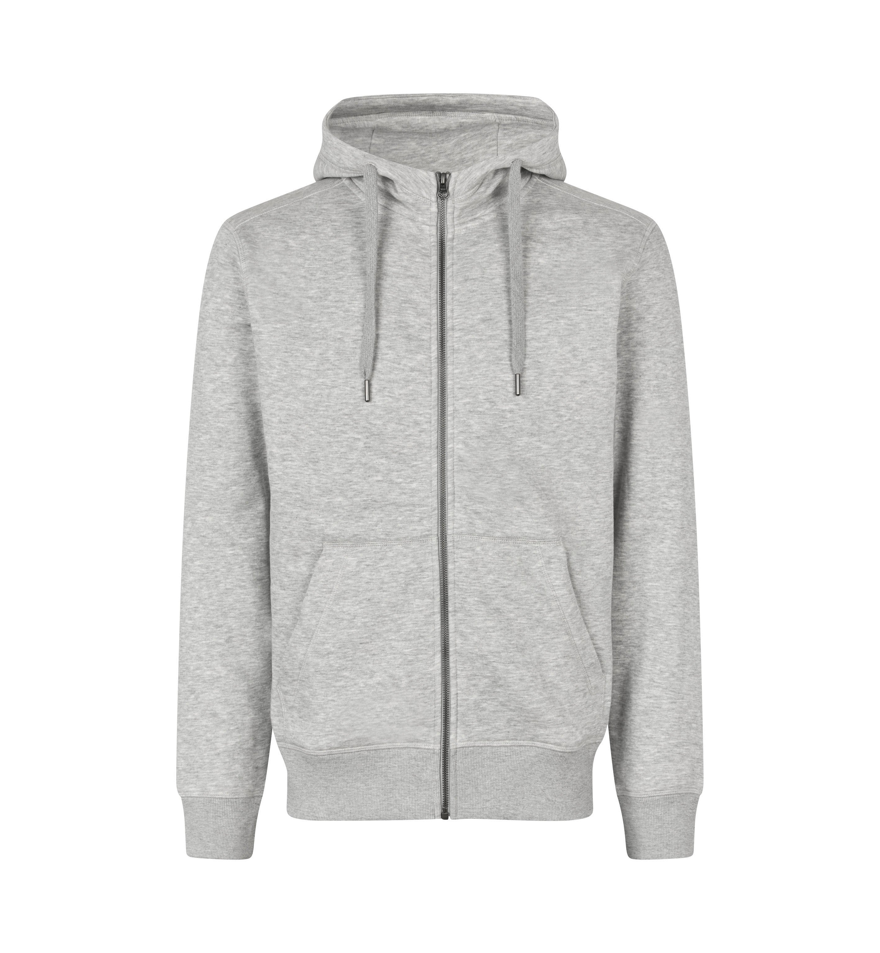 ID 0638 CORE hoodie | zip detalje med firmalogo